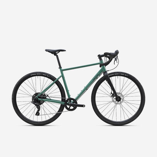 Bici gravel AF DISCOVER Microshift Acolyte 1x8v verde