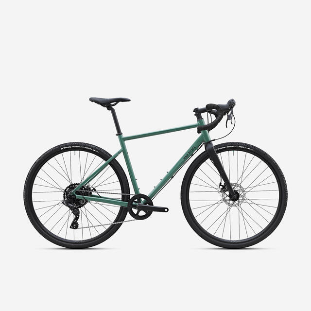 Bicicleta Gravel GRVL AF Discover Verde Microshift Acolyte 1x8v