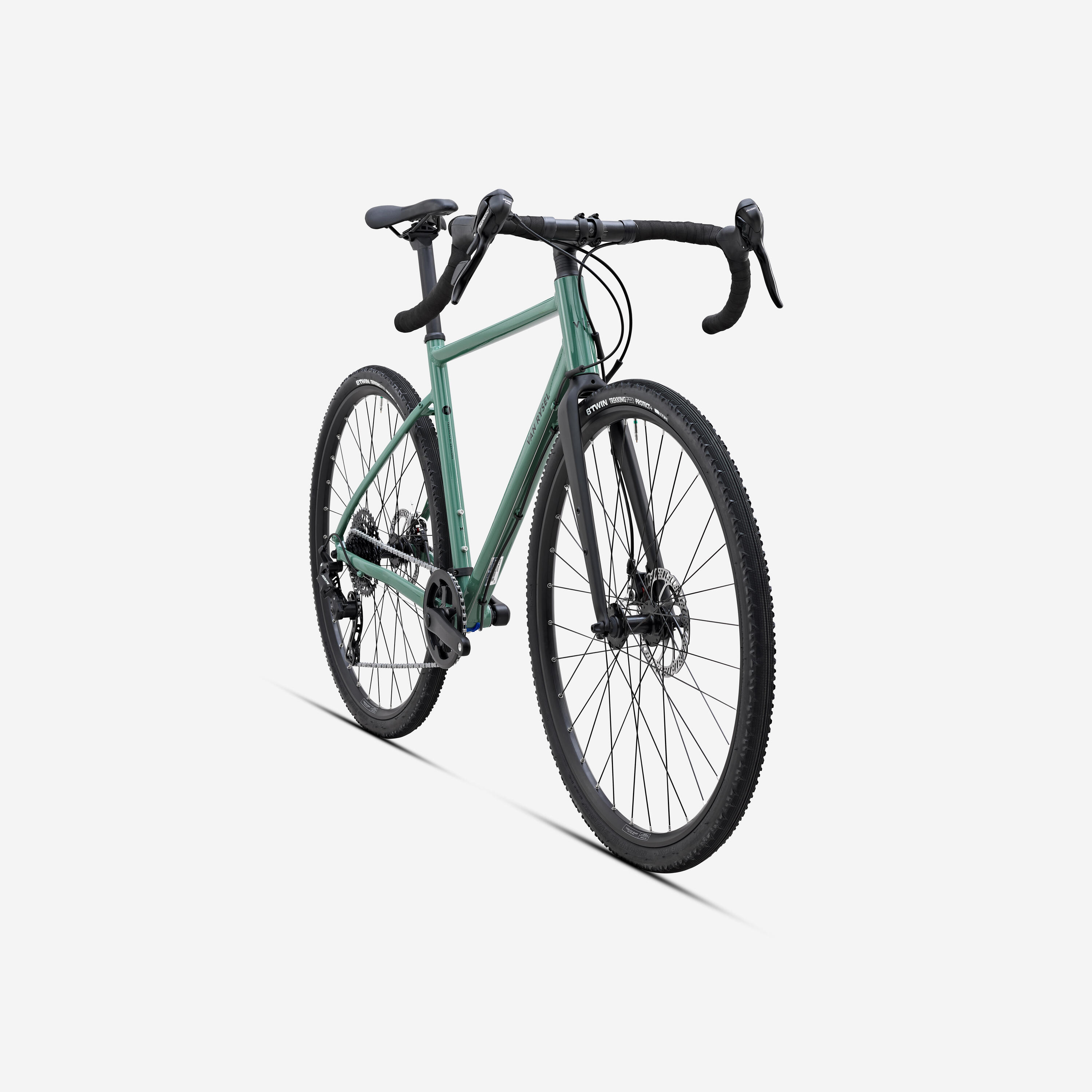 Bici gravel AF DISCOVER Microshift Acolyte 1x8v verde 2/9