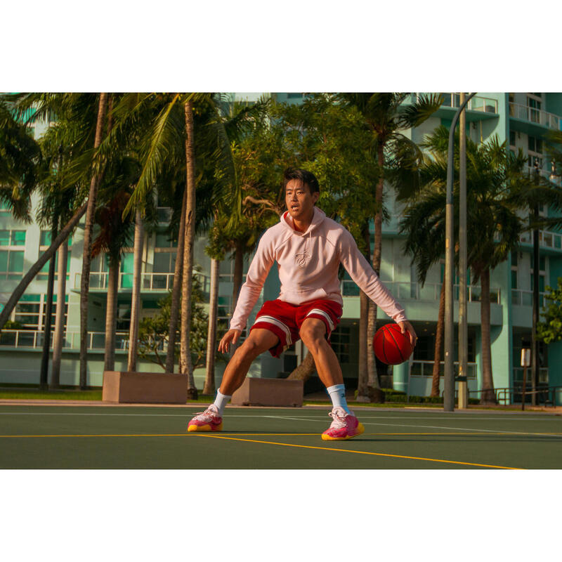 Short de basketball NBA  homme/femme - SH 900 AD Rouge bordeaux