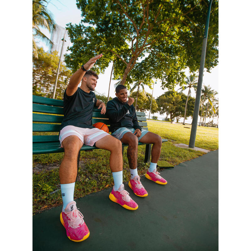 Chaussures de basketball NBA Heat homme/femme -  FAST 900 LOW-1 Rose