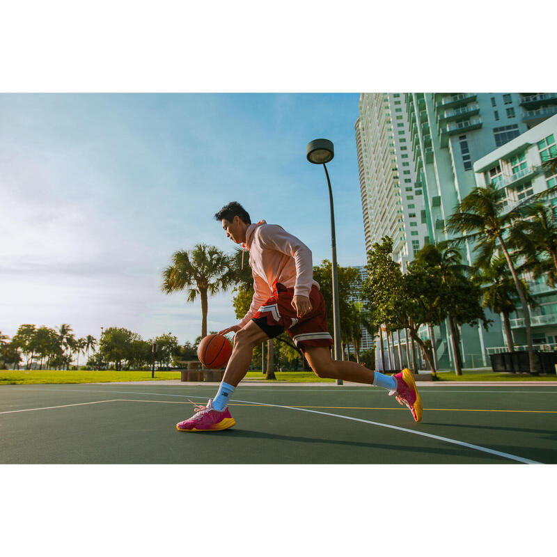 Chaussures de basketball NBA Heat homme/femme -  FAST 900 LOW-1 Rose