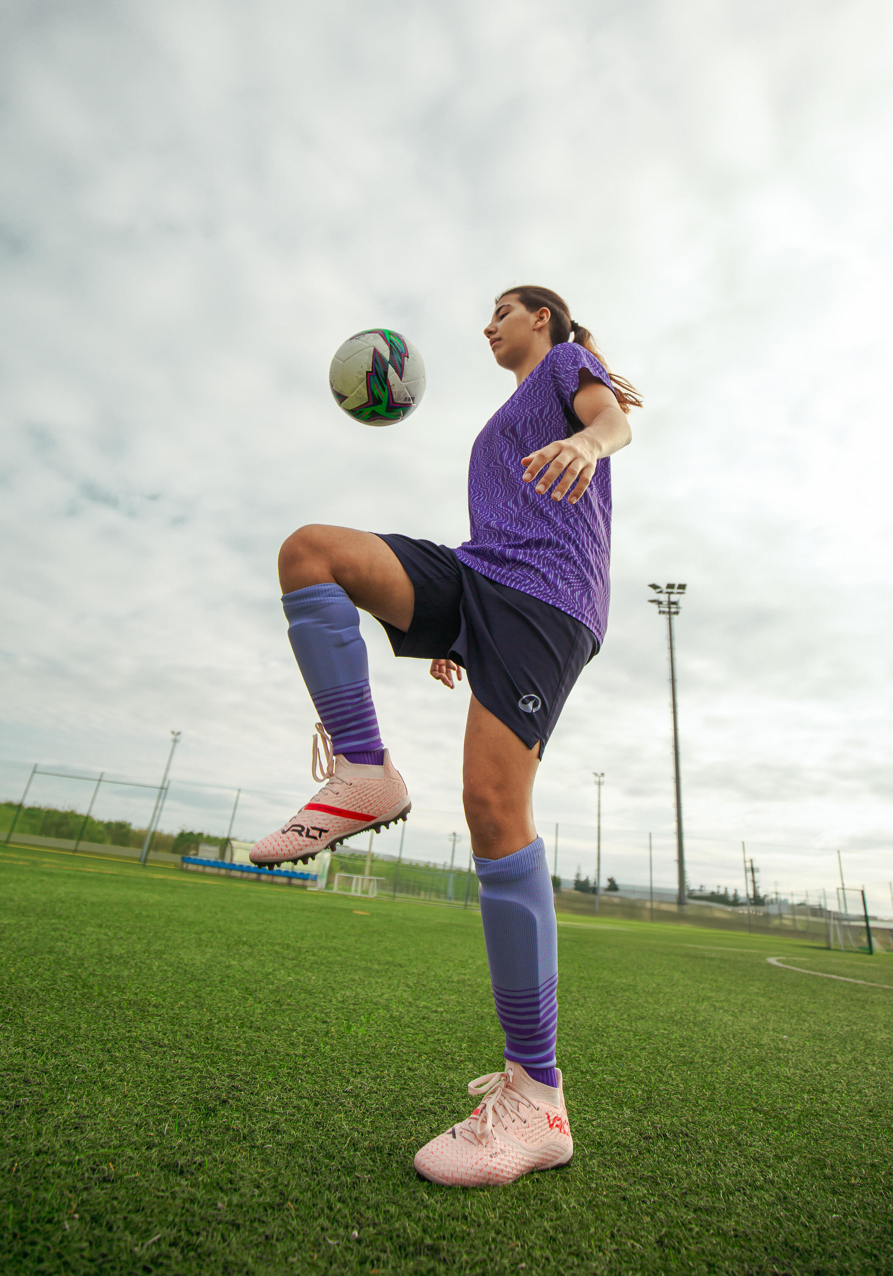 Maillot de soccer à manches courtes femme, Viralto Matrix 7/11