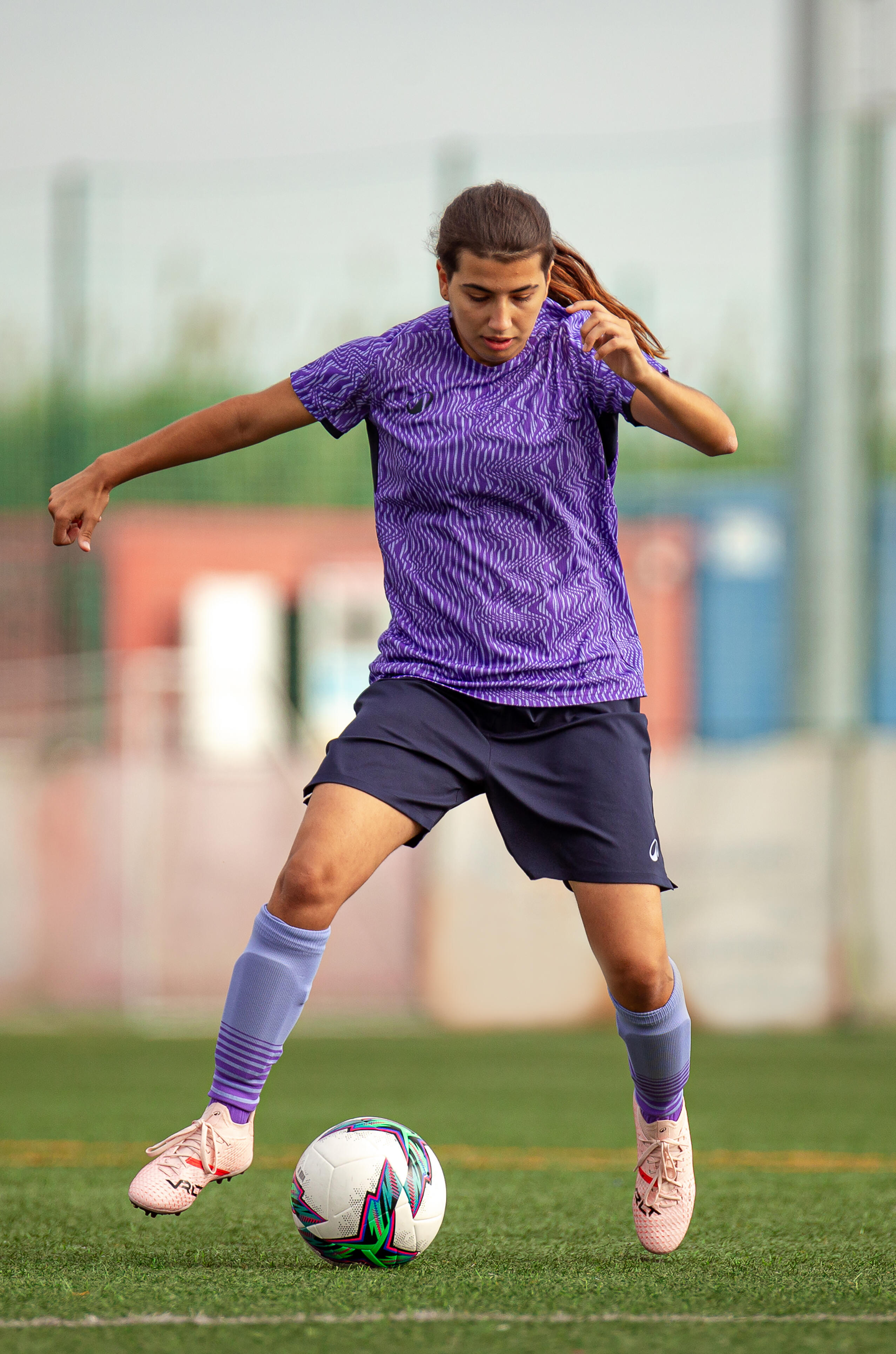 Maillot de soccer à manches courtes femme, Viralto Matrix 8/11