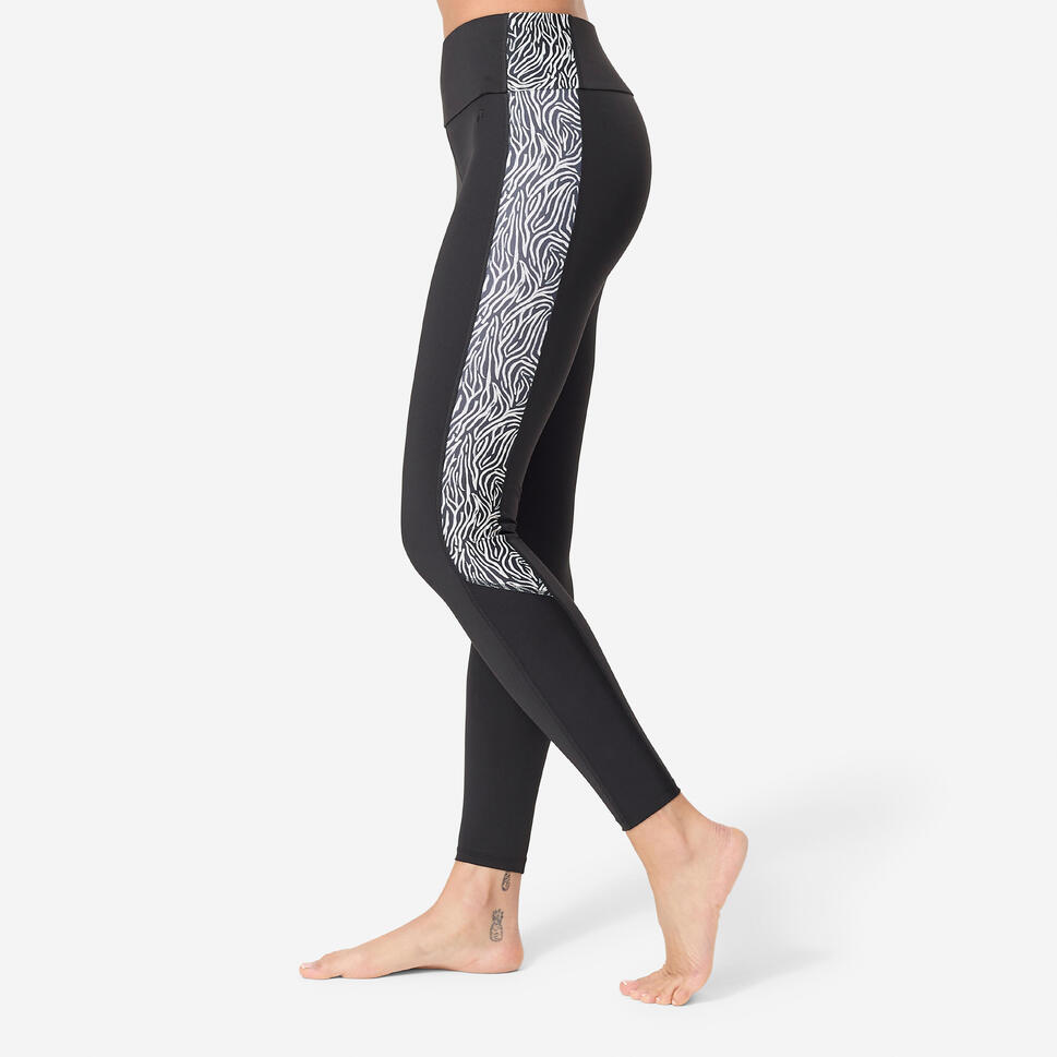 Dół stroju legginsy do gimnastyki w wodzie/aquabike damskie Nabaiji Monica