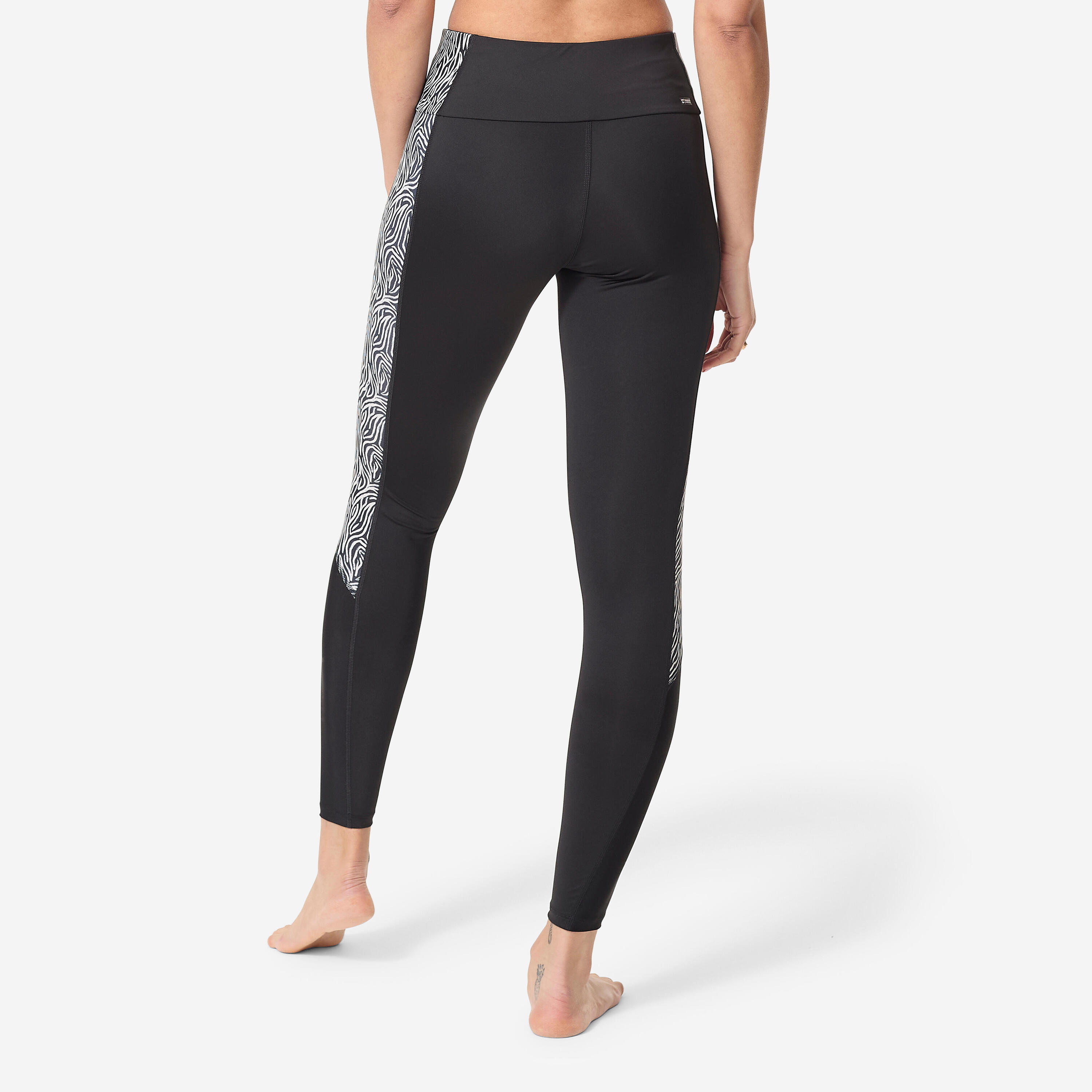 Women’s swimsuit legging bottoms aquagym aquabike - Monica black 4/6