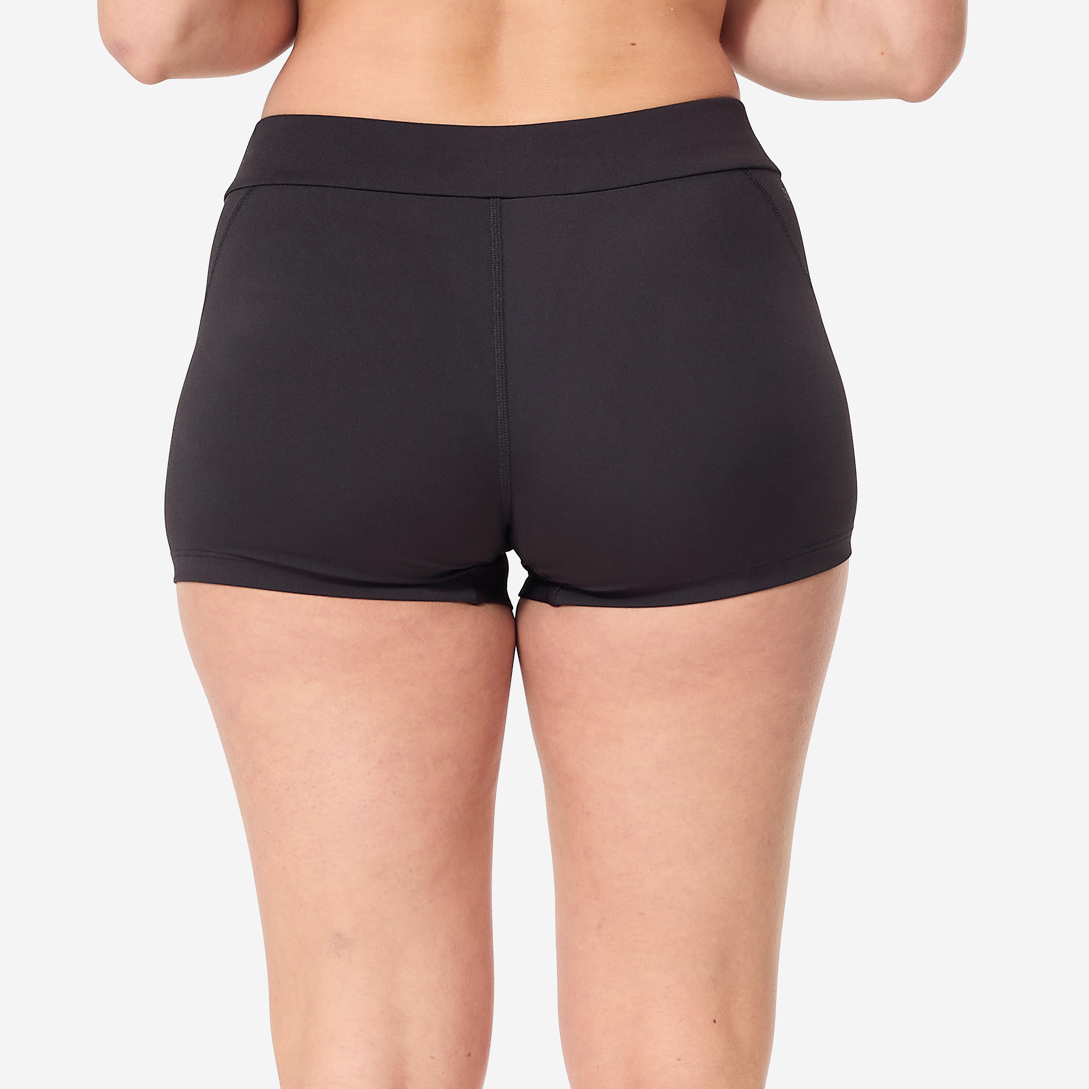 Women Swimsuit Aquafitness Shorts Flexible & Chlorine-Resistant Black