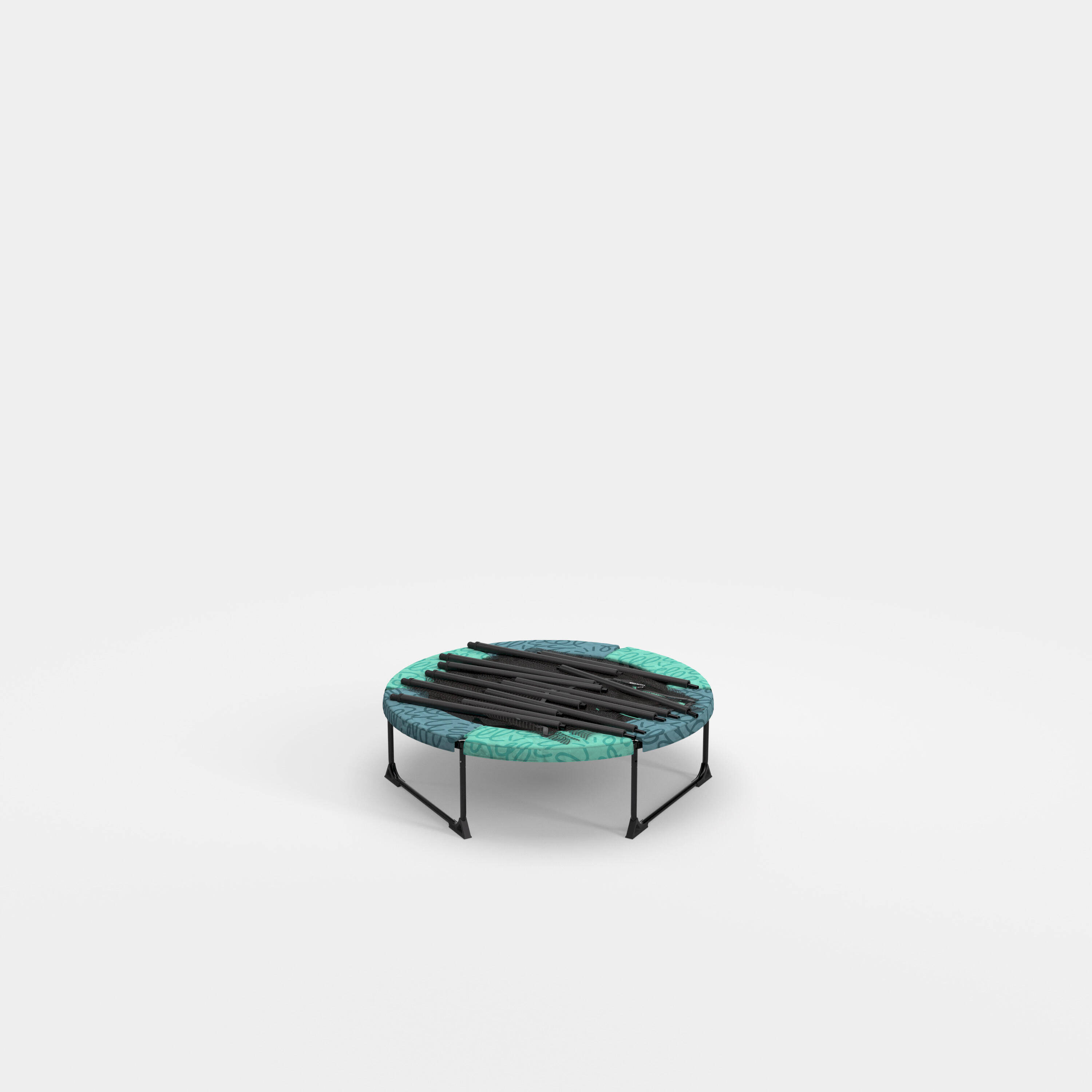 Indoor Trampoline with Protective Net Trampoline 140 -  4
