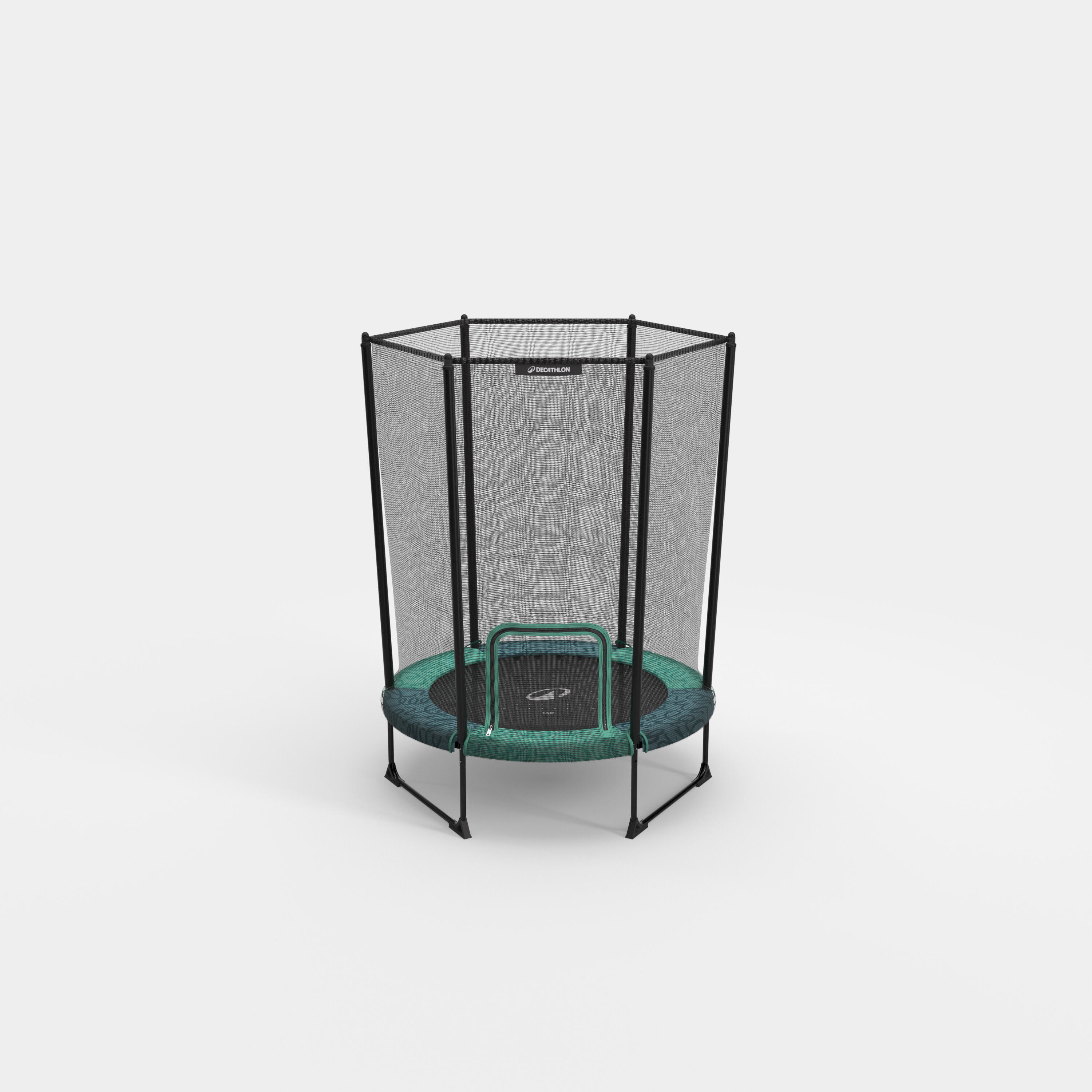 domyos Indoor Trampoline with Protective Net Trampoline 140-picture-16