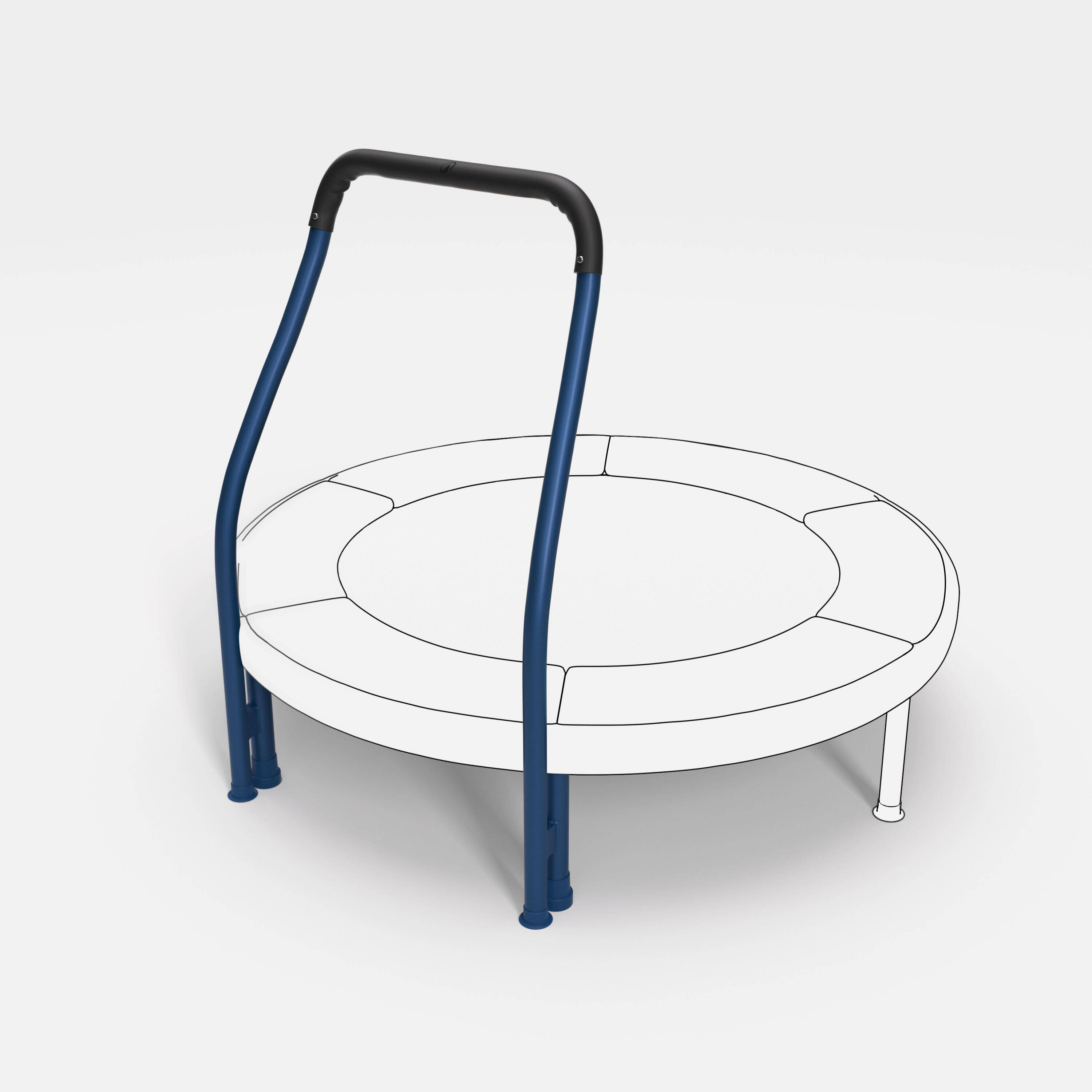 Kids' Mini Trampoline Handlebar -  2