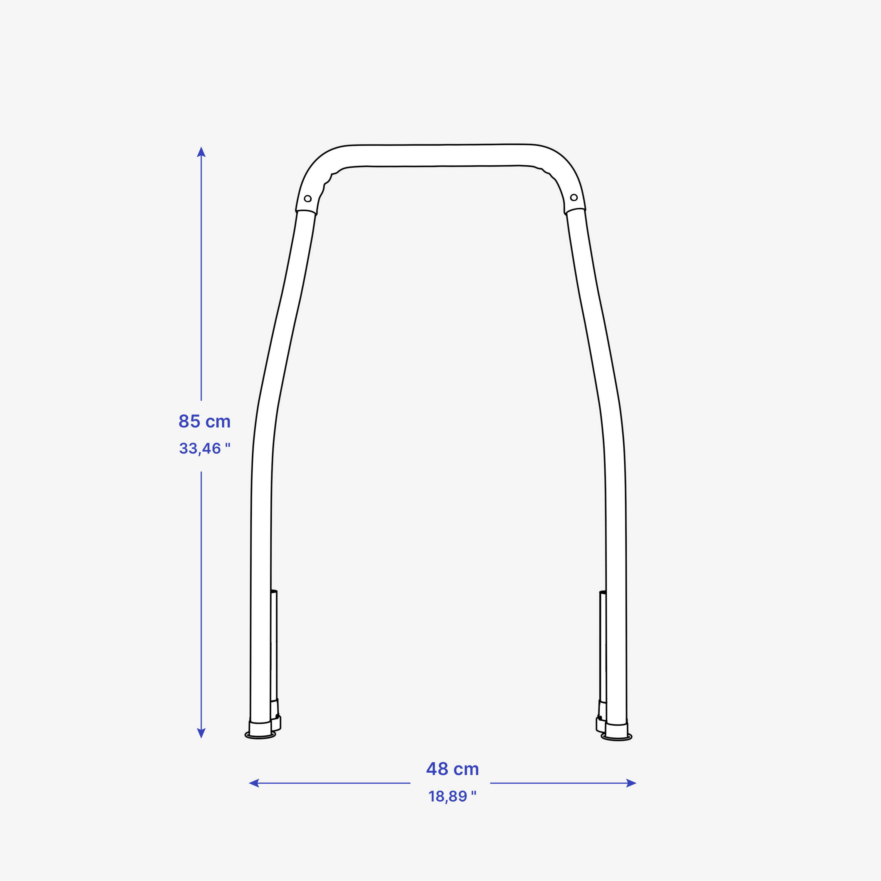 Kids' Mini Trampoline Handlebar -  5