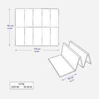 Collapsible Reversible Stimulating Baby Gym Mat