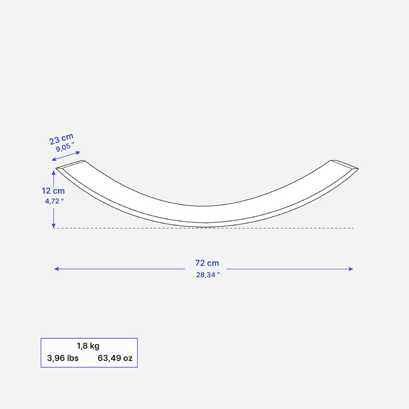Planche d'équilibre et motricité taille S