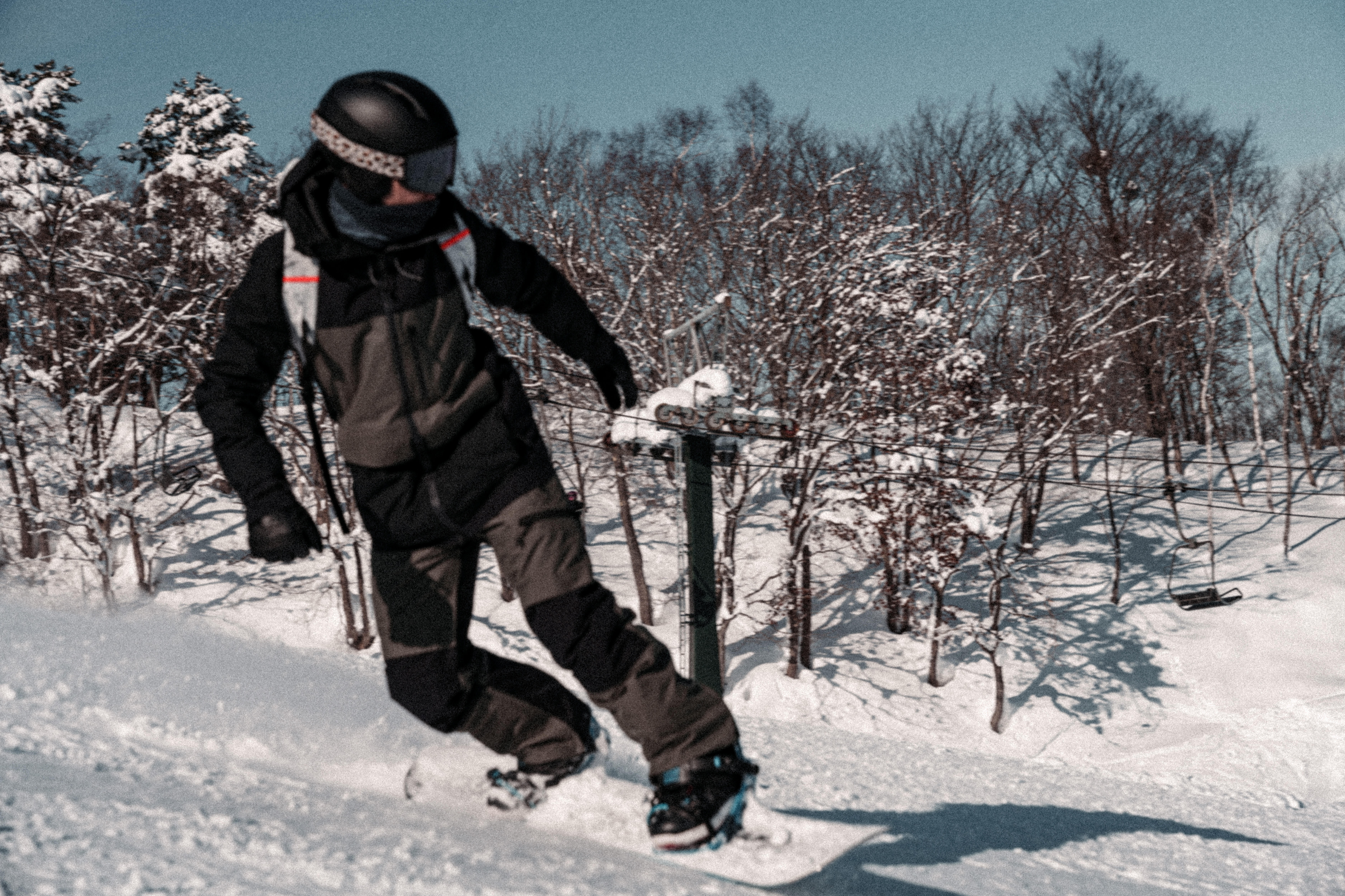 Gants en cuir chauds – ski 900 noir - WEDZE