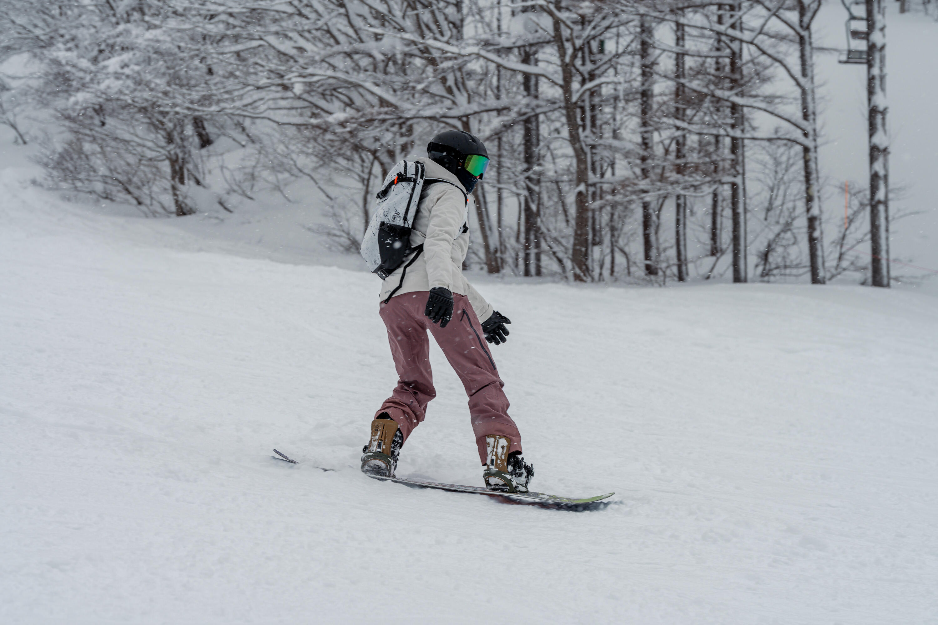 Gants de ski chauds adulte, GL500 blanc 10/10