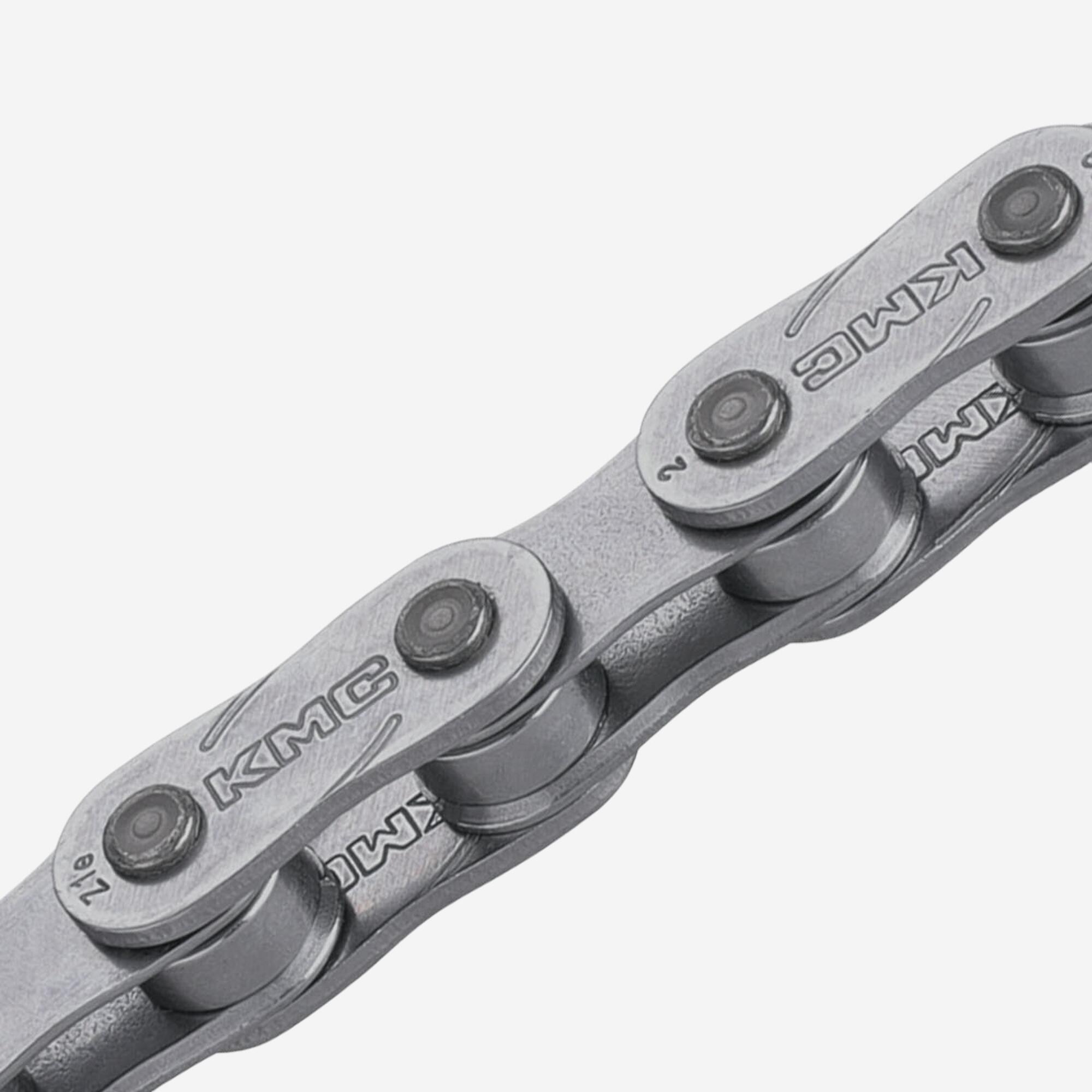 BTWIN Single-Speed Chain KMC Z1 EHX Wide EPT KMC + Quick-Release ZL592 112 Links