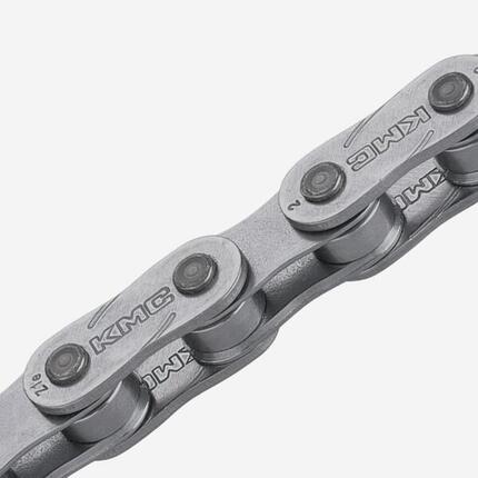 Fahrradkette Singlespeed KMC Z1 EHX Wide EPT + Kettenschloss ZL592 112 Glieder