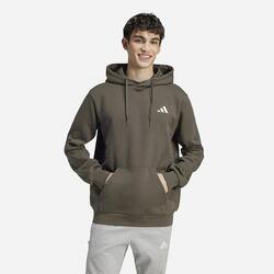 Sweat capuche coton Adidas Homme vert olive