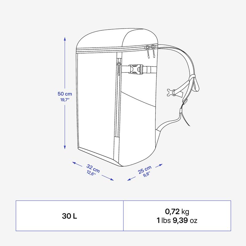Turistický batoh s chladicím boxem 100 Ice Compact 30 l