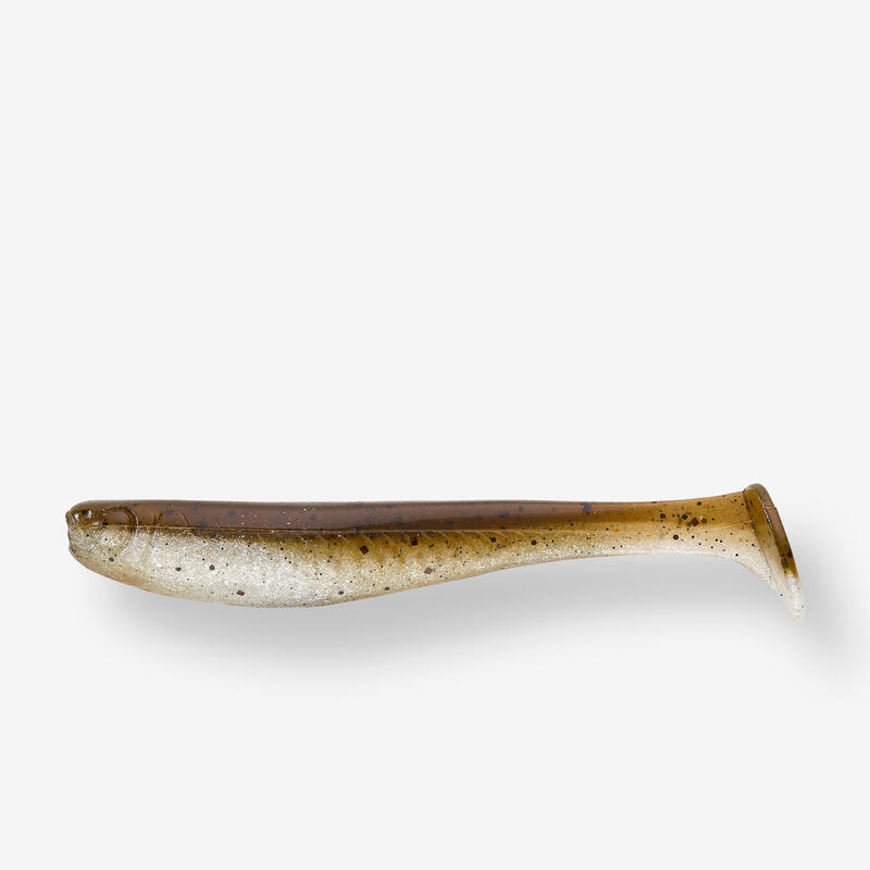 Leurre souple pêche YUBARI FAT SHAD avec Attractant Ruffe