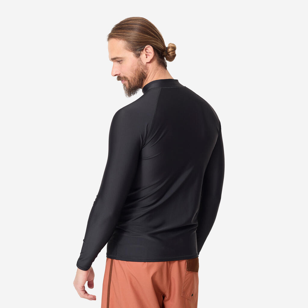 Surfing Man ZipTop UV UPF50+ top 500 Black