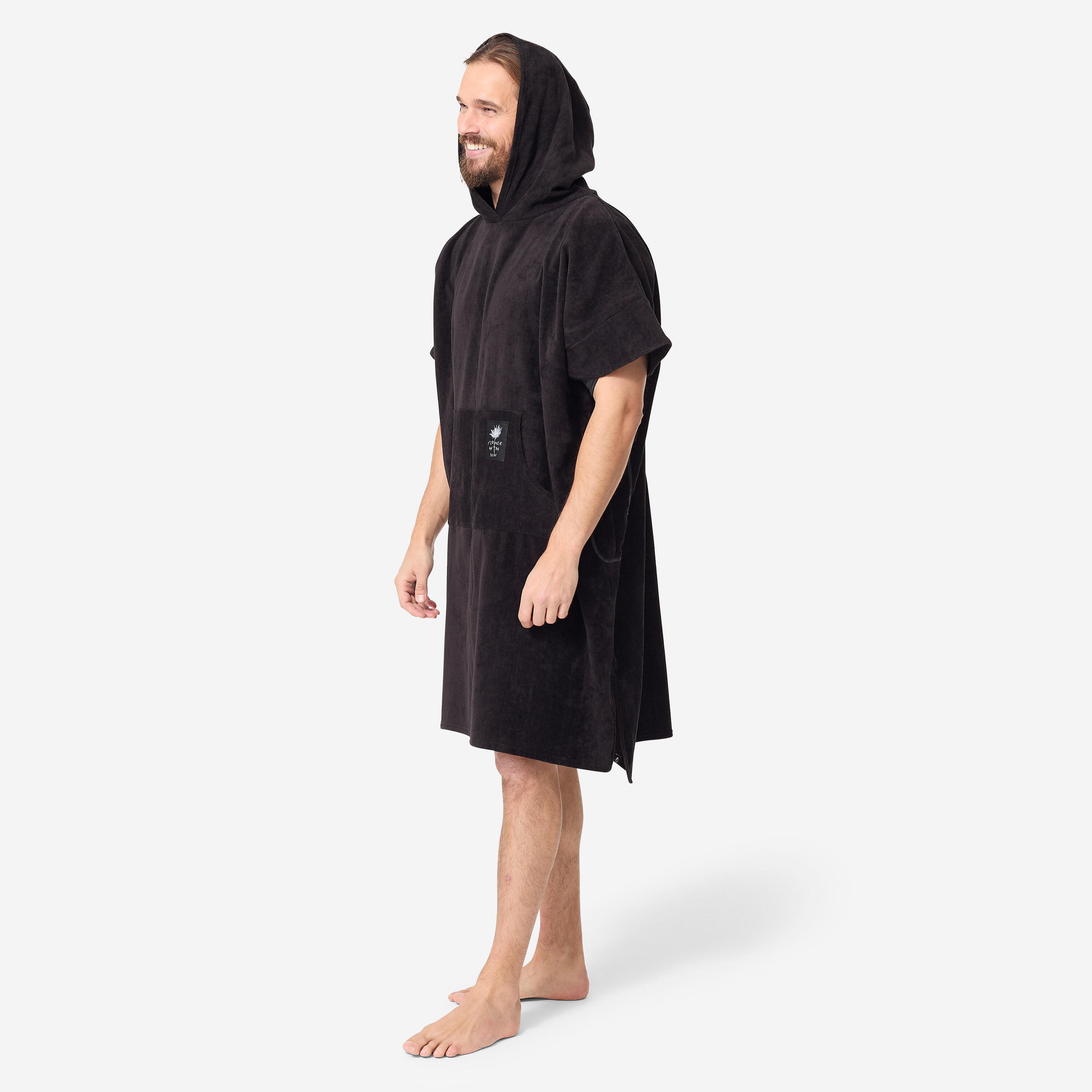Surfponcho voor volwassenen 900 4/7