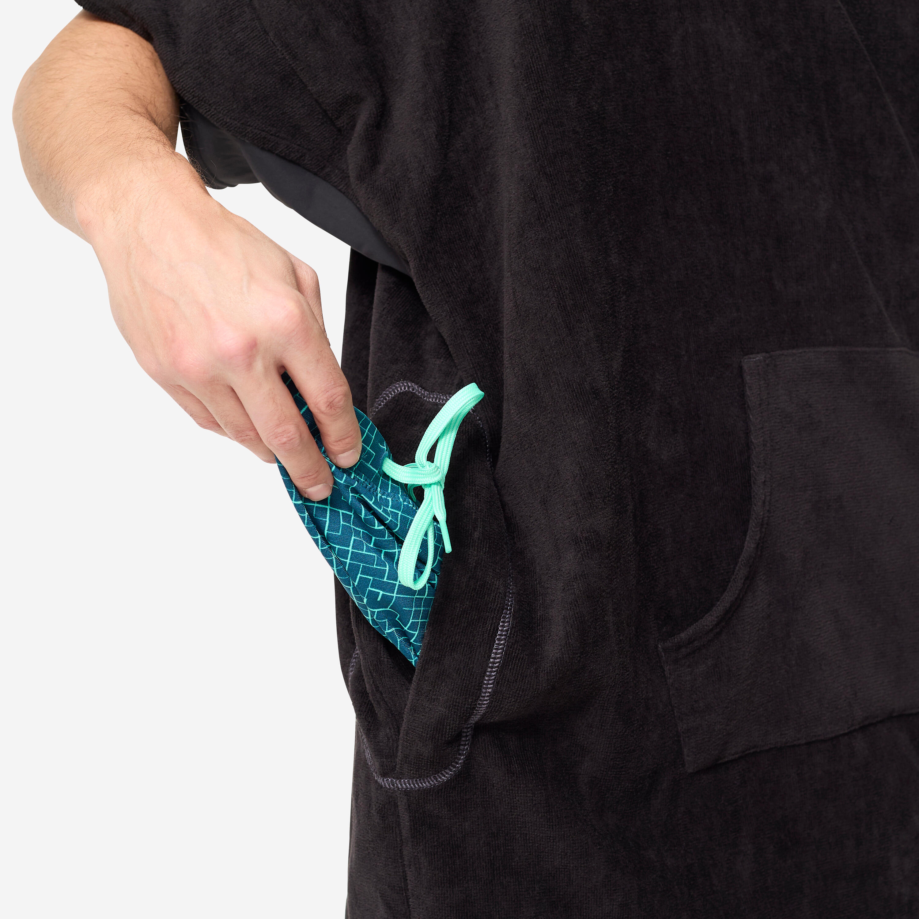 Surfponcho voor volwassenen 900 7/7