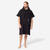 Poncho surf Adulte à partir de 150 cm - 900 FOS noir