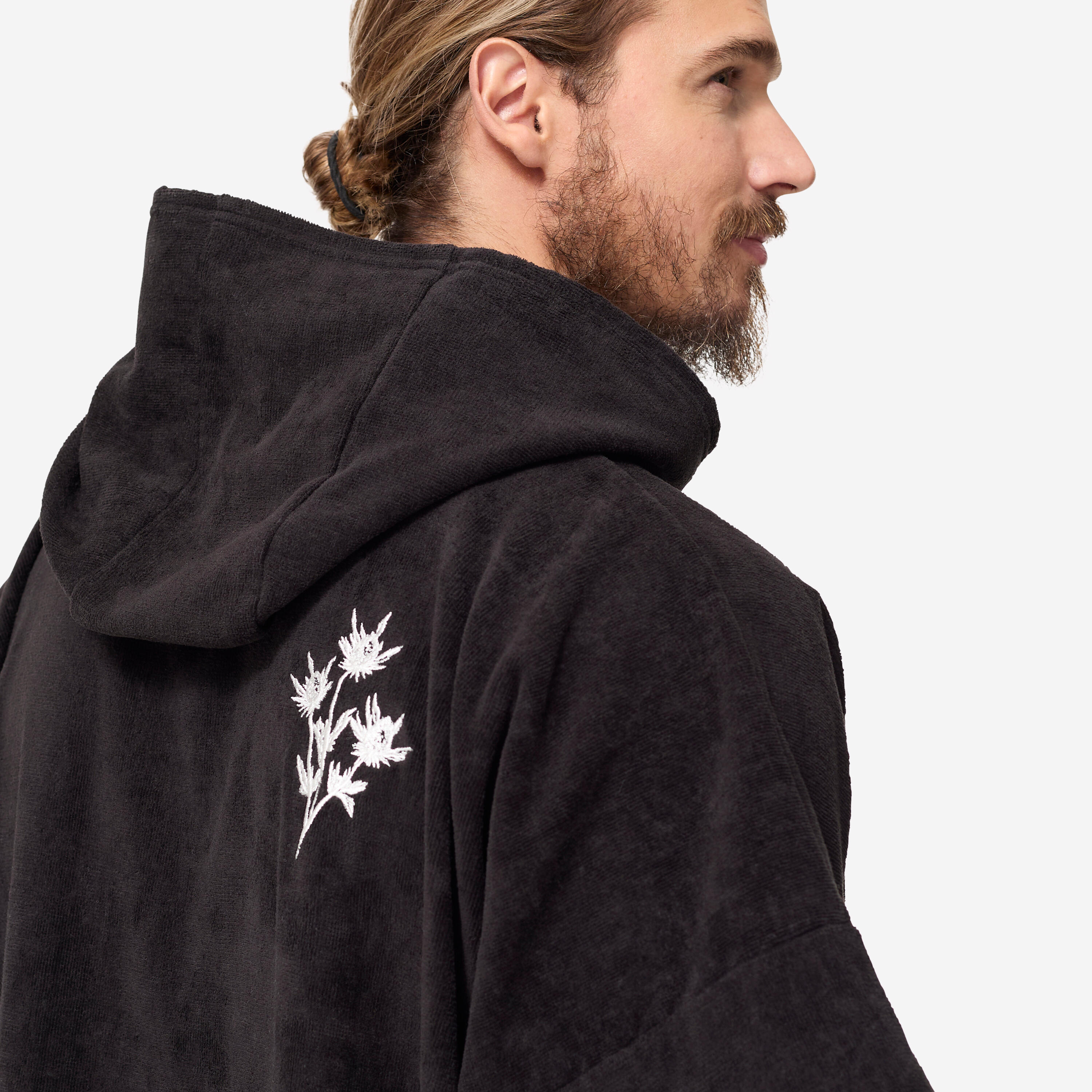 Surfponcho voor volwassenen 900 3/7