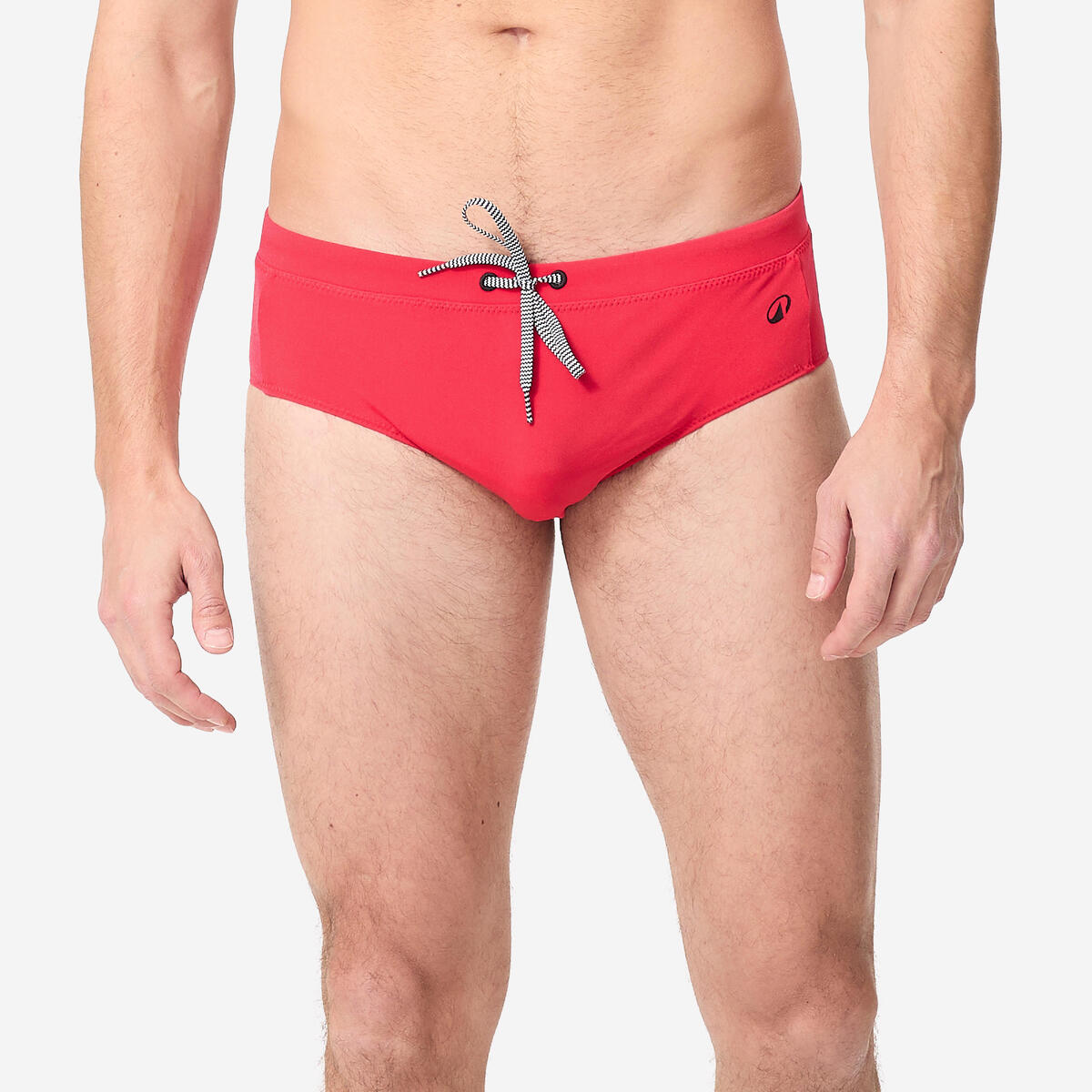 Slip de bain natation Homme - 100 plus rouge