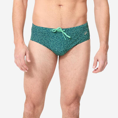 Badehose Slip Herren - 100 Plus marineblau