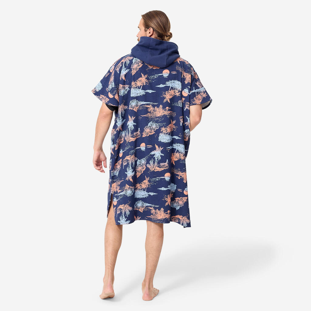 Adult Surf Poncho from 150 cm - 500 Stories blue