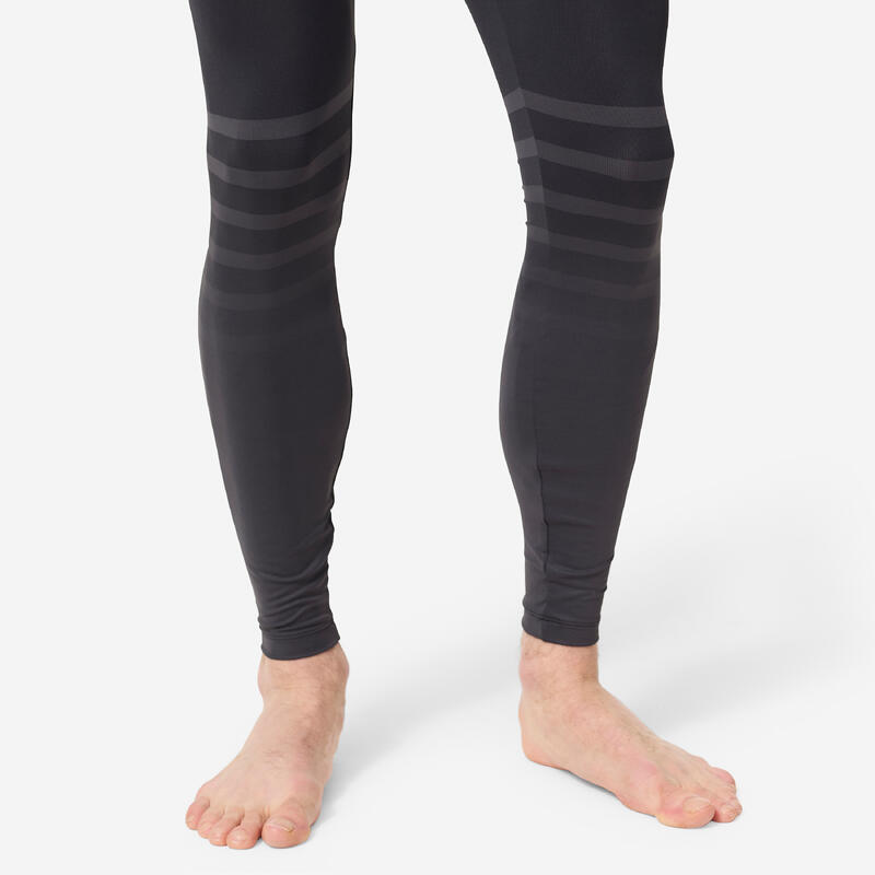 Tights UV-Schutz Surf 100 Herren schieferblau