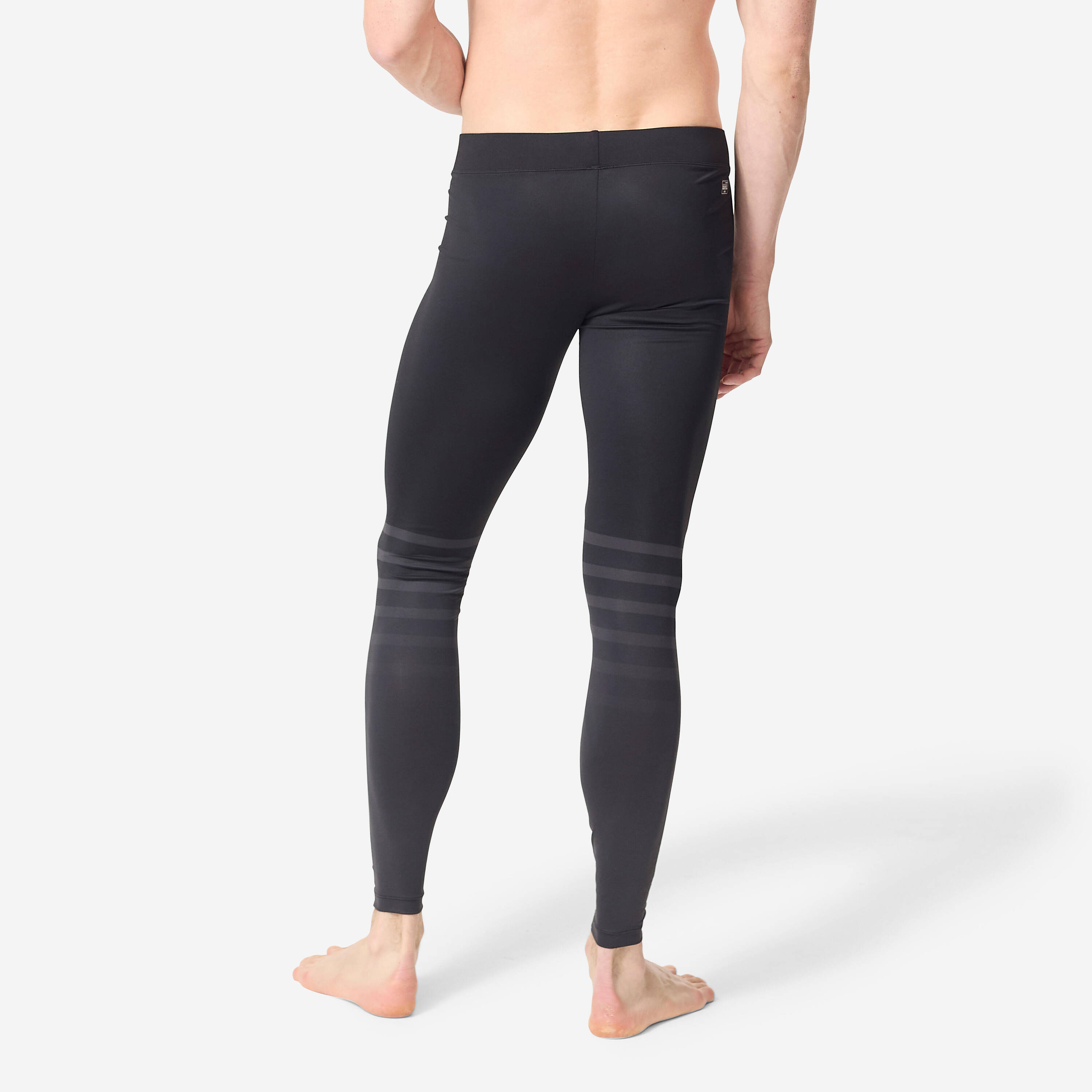 Men surfing 100 eco anti-UV leggings slate blue -  4