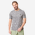 Tee shirt anti uv manches courtes homme - print gris