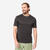 Water tee shirt top anti uv surf manches courtes homme  noir
