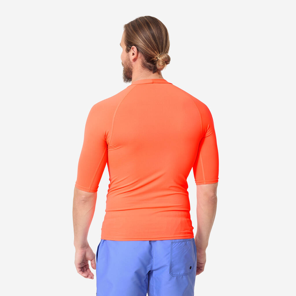UV-Shirt Surfen Herren 100 rot