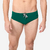 Slip de bain natation Homme - 100 plus vert