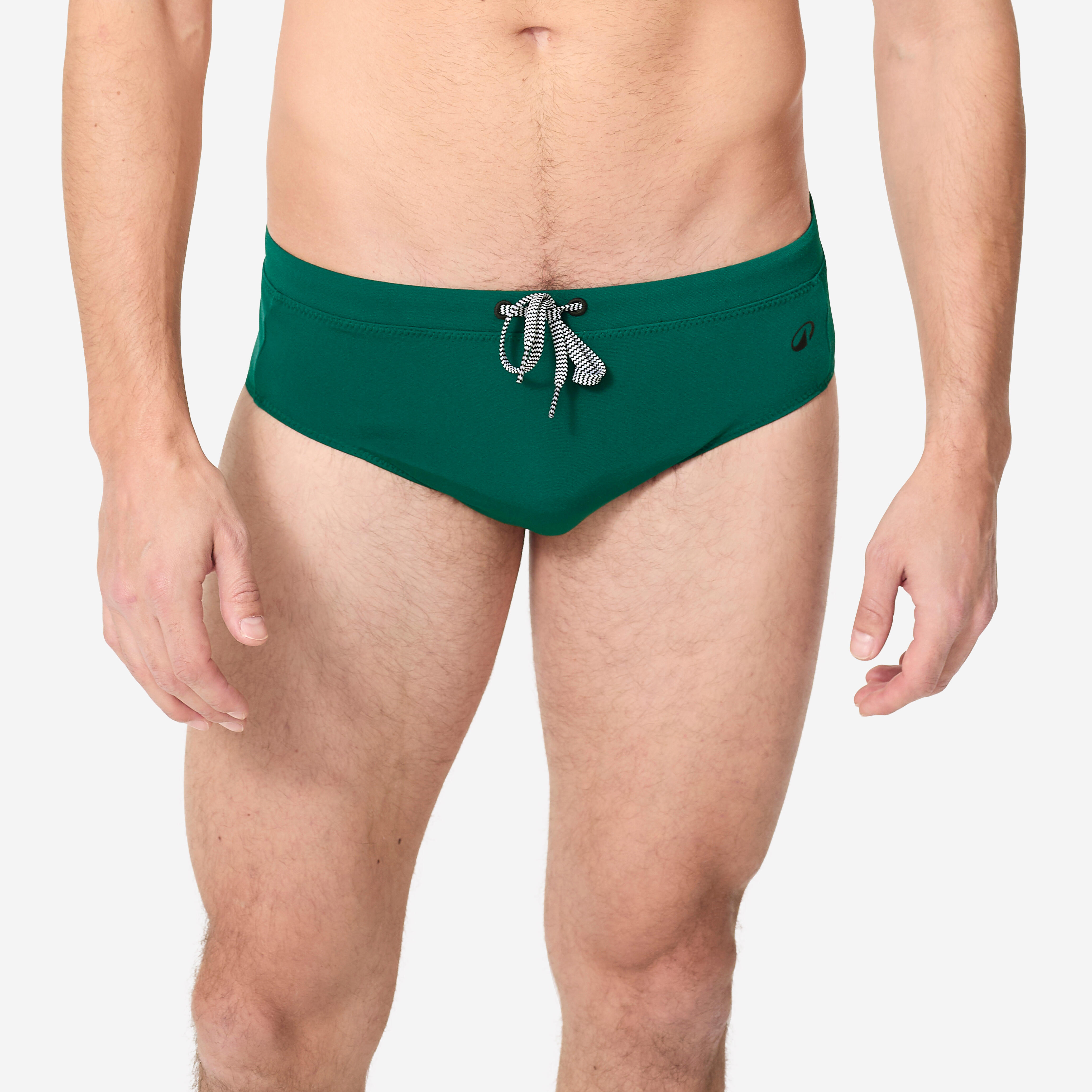 Calções de banho de natação homem - 100 plus verde
