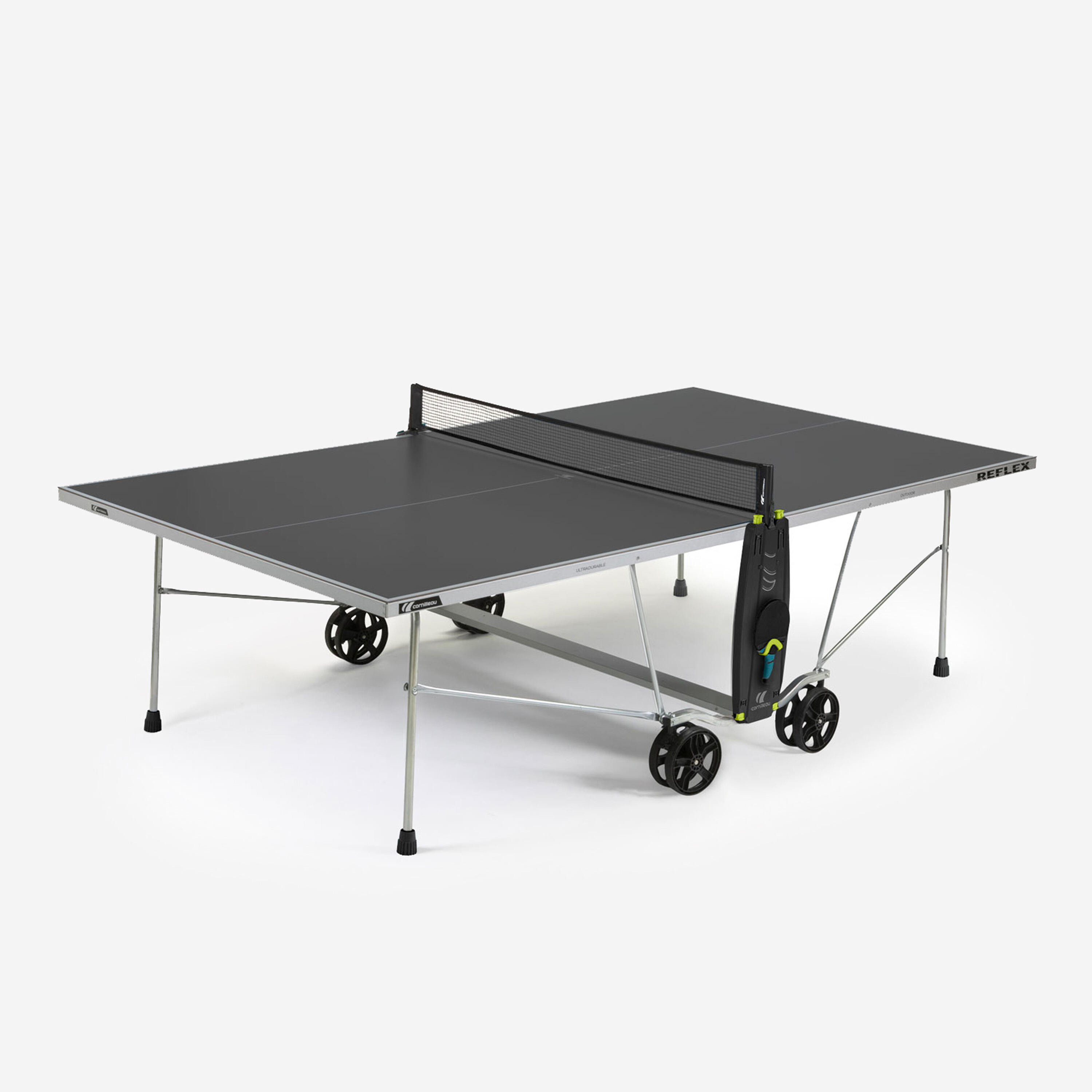 Cornilleau Tischtennisplatte Outdoor – Reflex grau | 03222761153109 Cornilleau Tischtennisplatte Outdoor – Reflex grau | 03222761153109