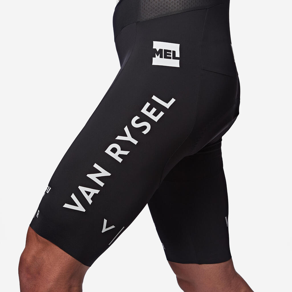Vyriški plento dviratininko šortai, „Van Rysel Roubaix Team“ replika