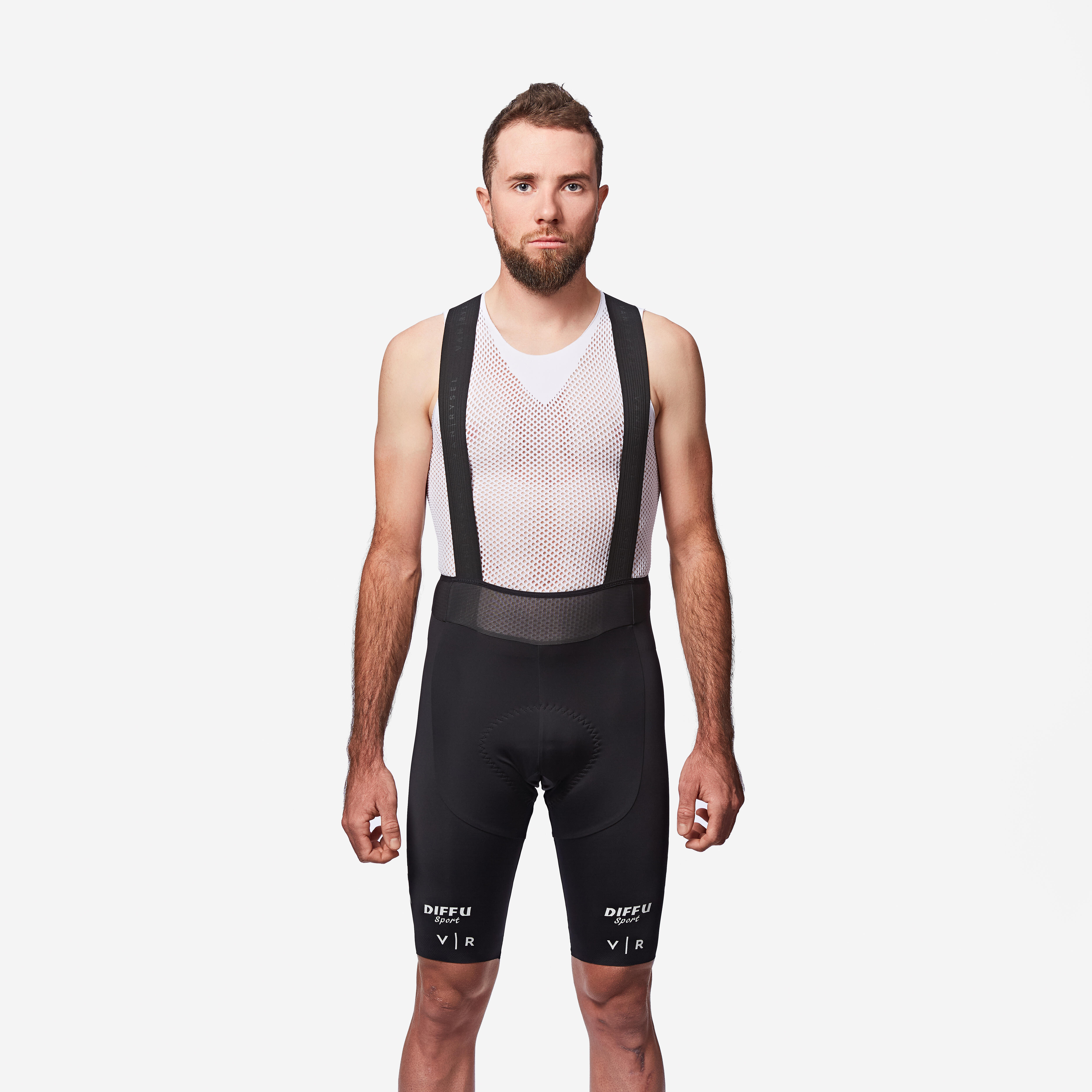 Pánske cyklistické šortky VAN RYSEL ROUBAIX TEAM replica 2XL