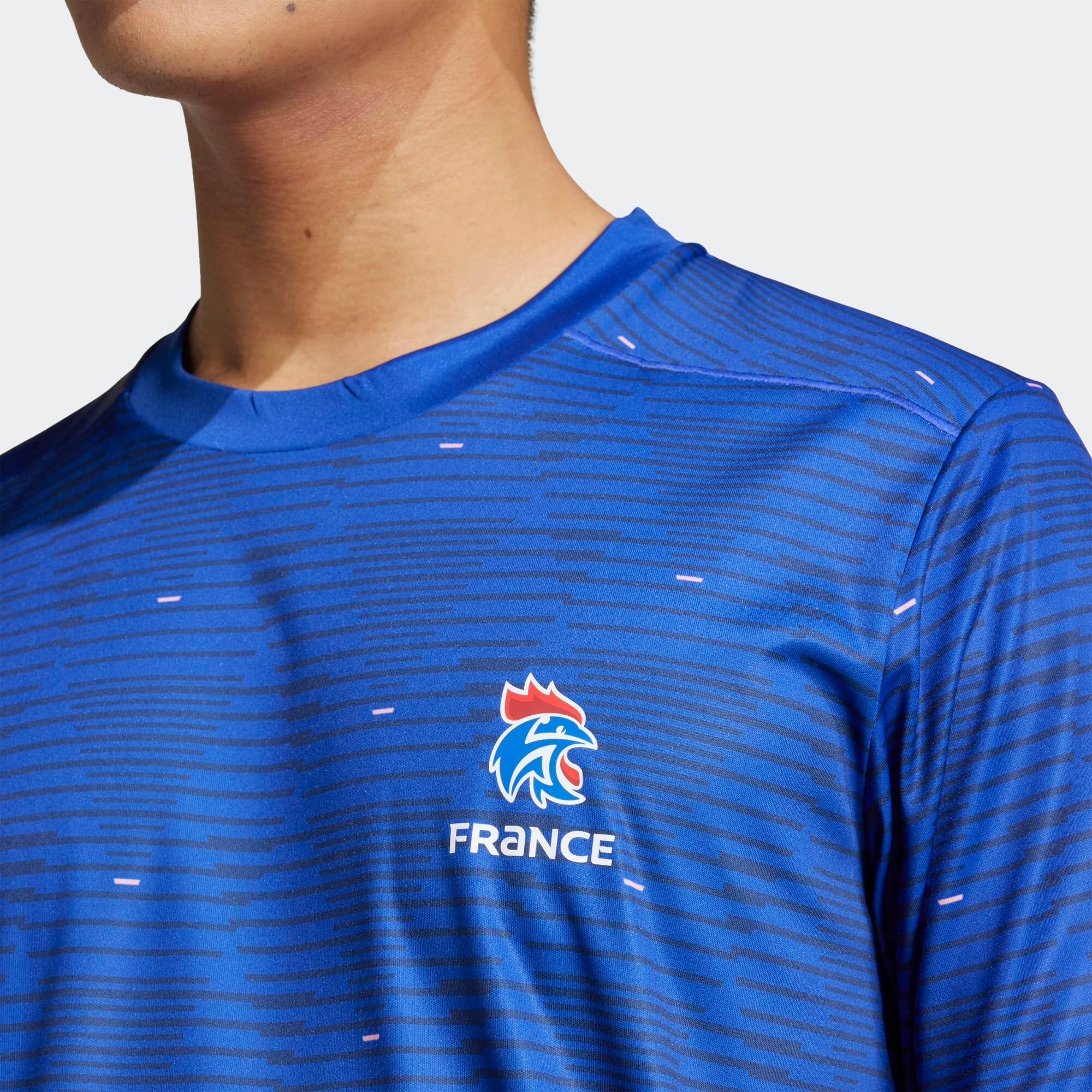 T-shirt de handball entrainement equipe de france homme 2025 6/6