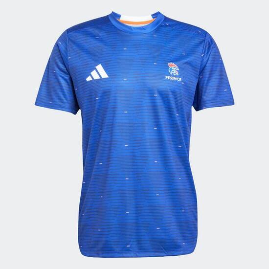 T-shirt de handball entrainement equipe de france homme 2025