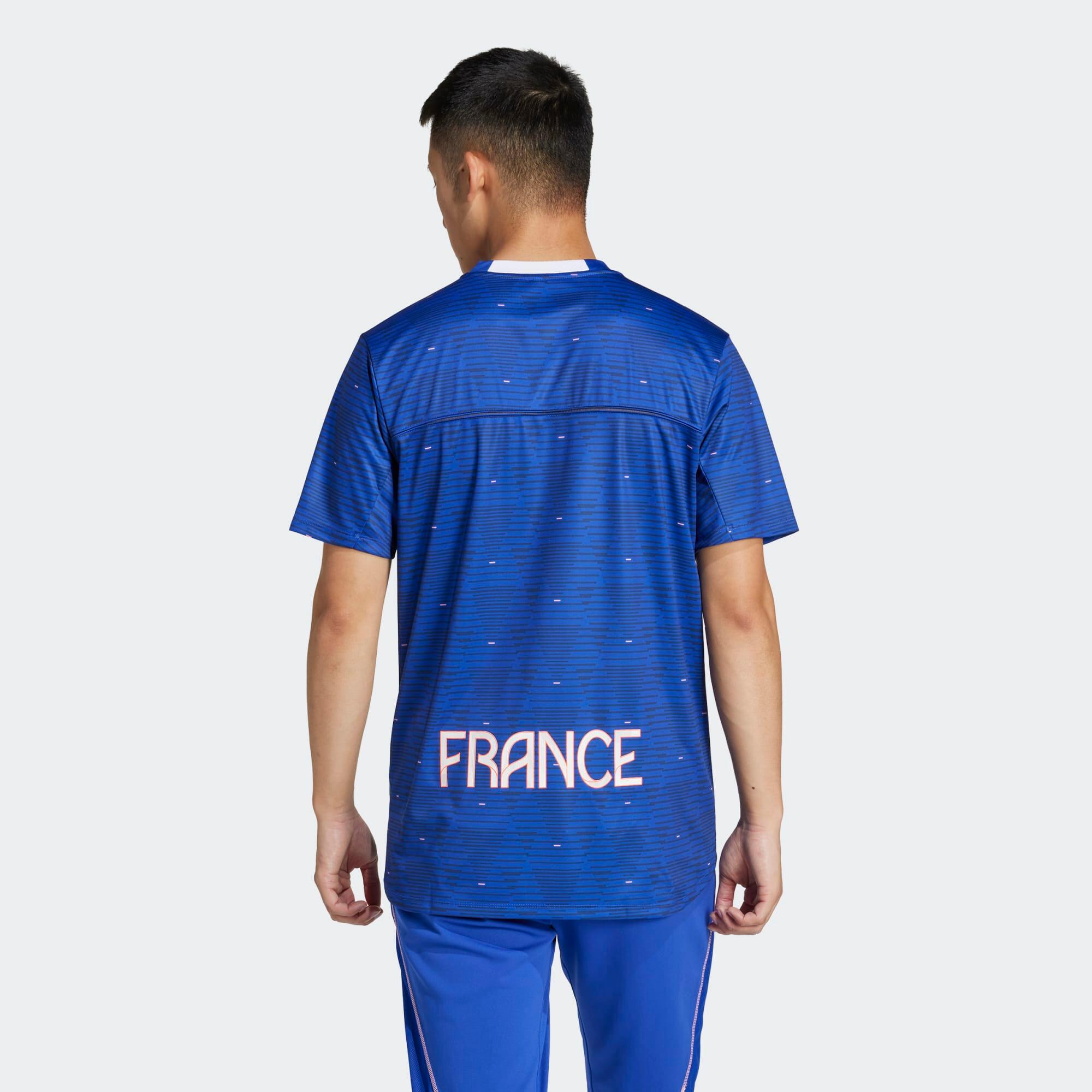 T-shirt de handball entrainement equipe de france homme 2025 4/6