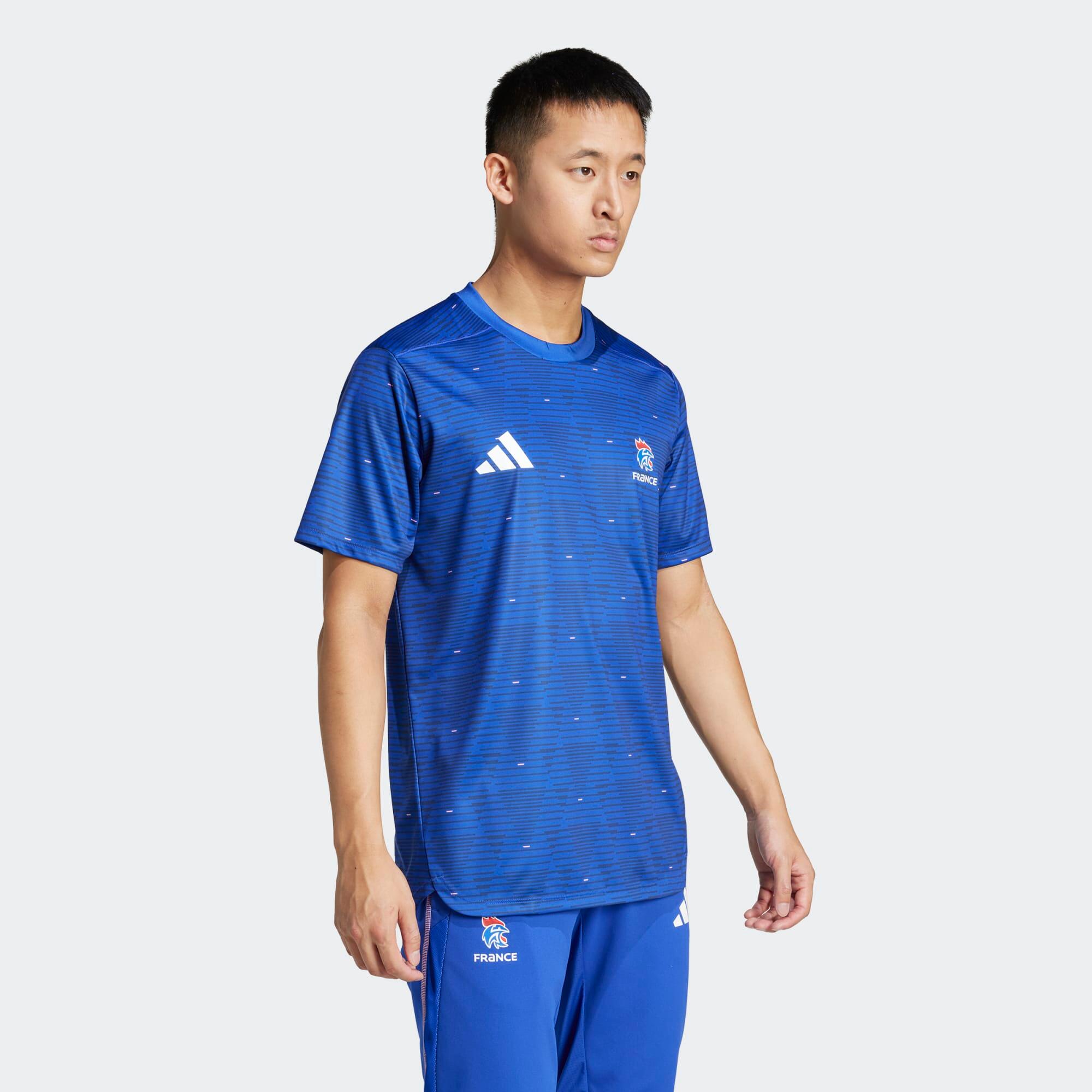 T-shirt de handball entrainement equipe de france homme 2025 3/6