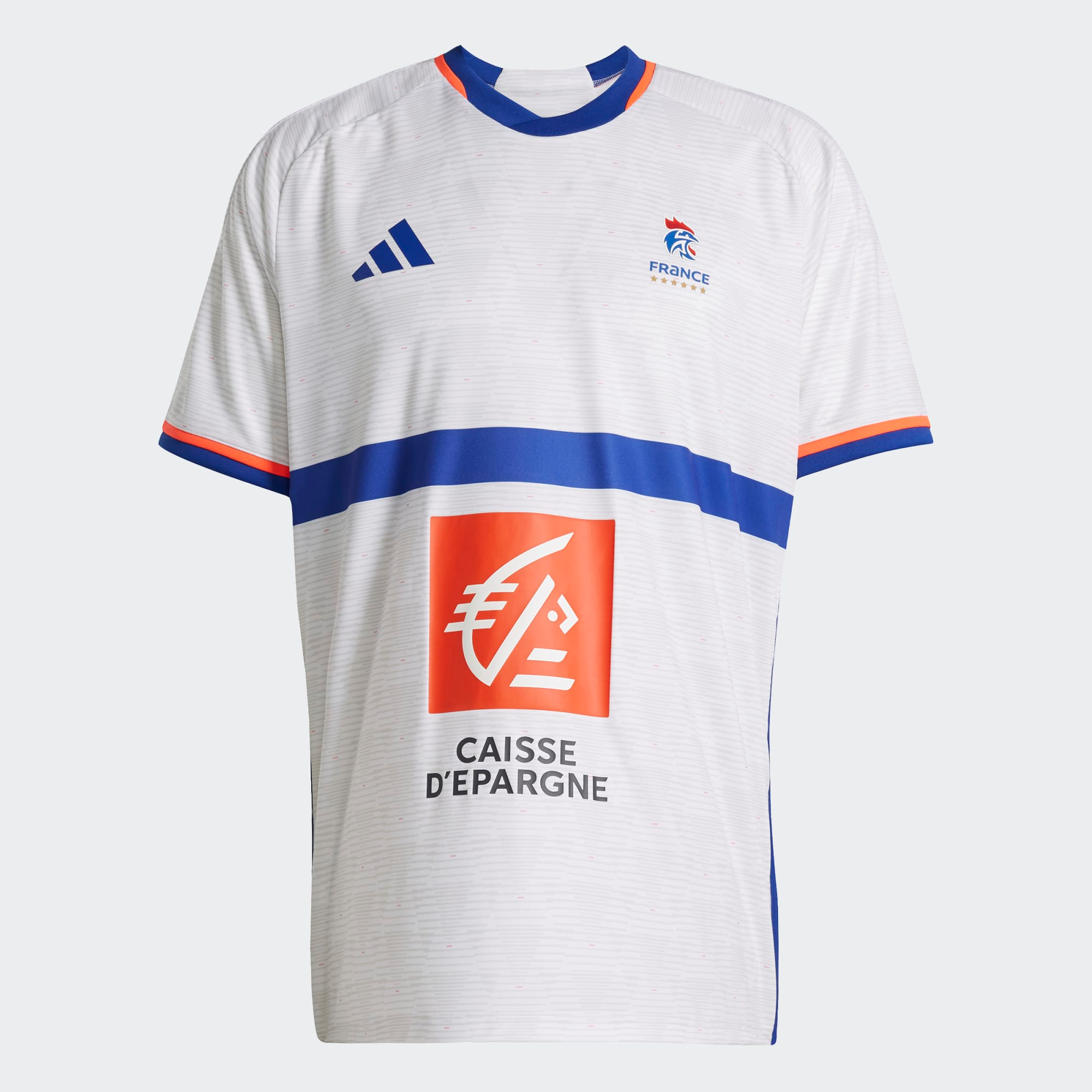 Maillot handball équipe de france masculine coupe homme - maillot officiel 2025 - Allez les bleus - Adidas- Clubs - Entreprises - Collectivités - Associations