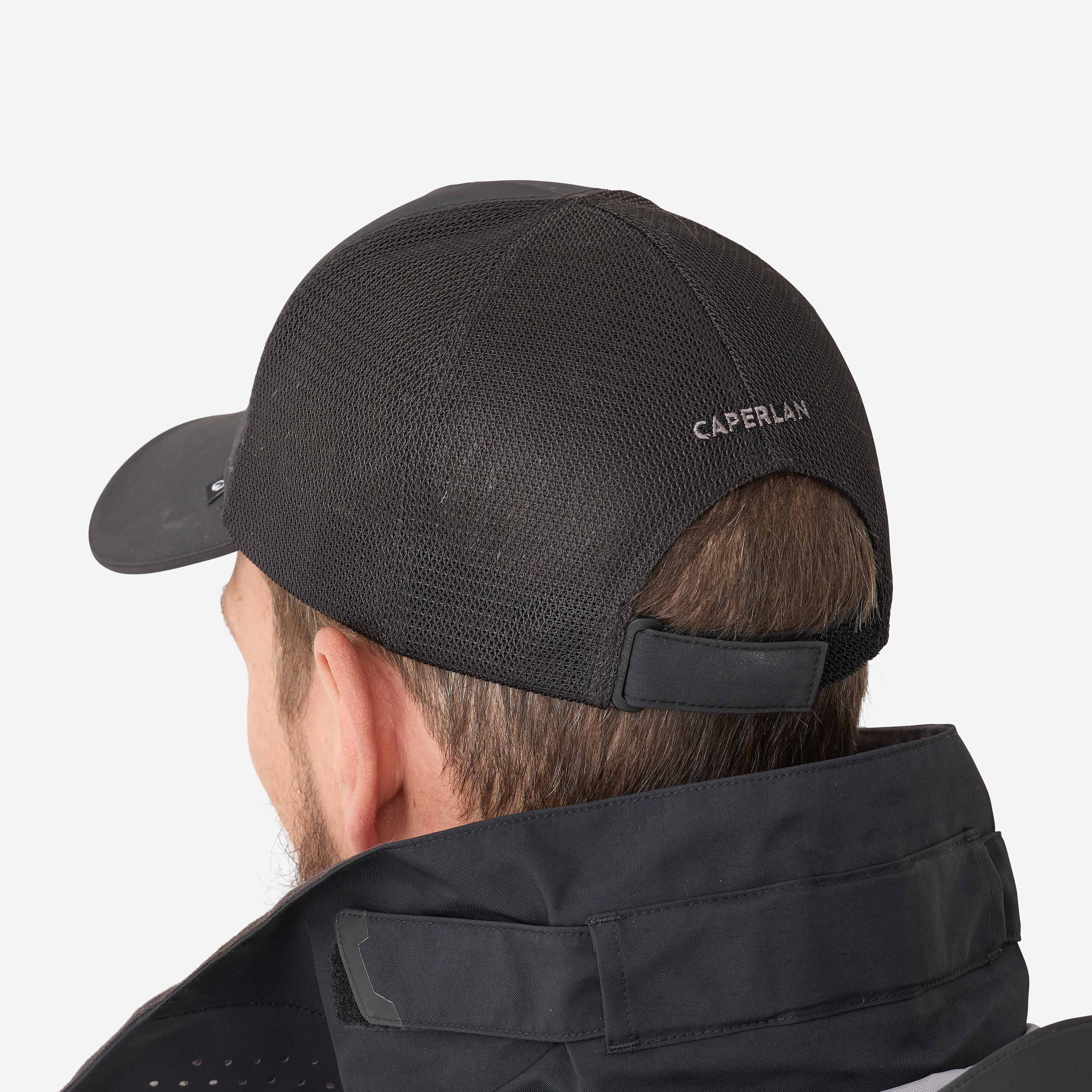 Waterproof Fishing Cap - 900 Black - CAPERLAN