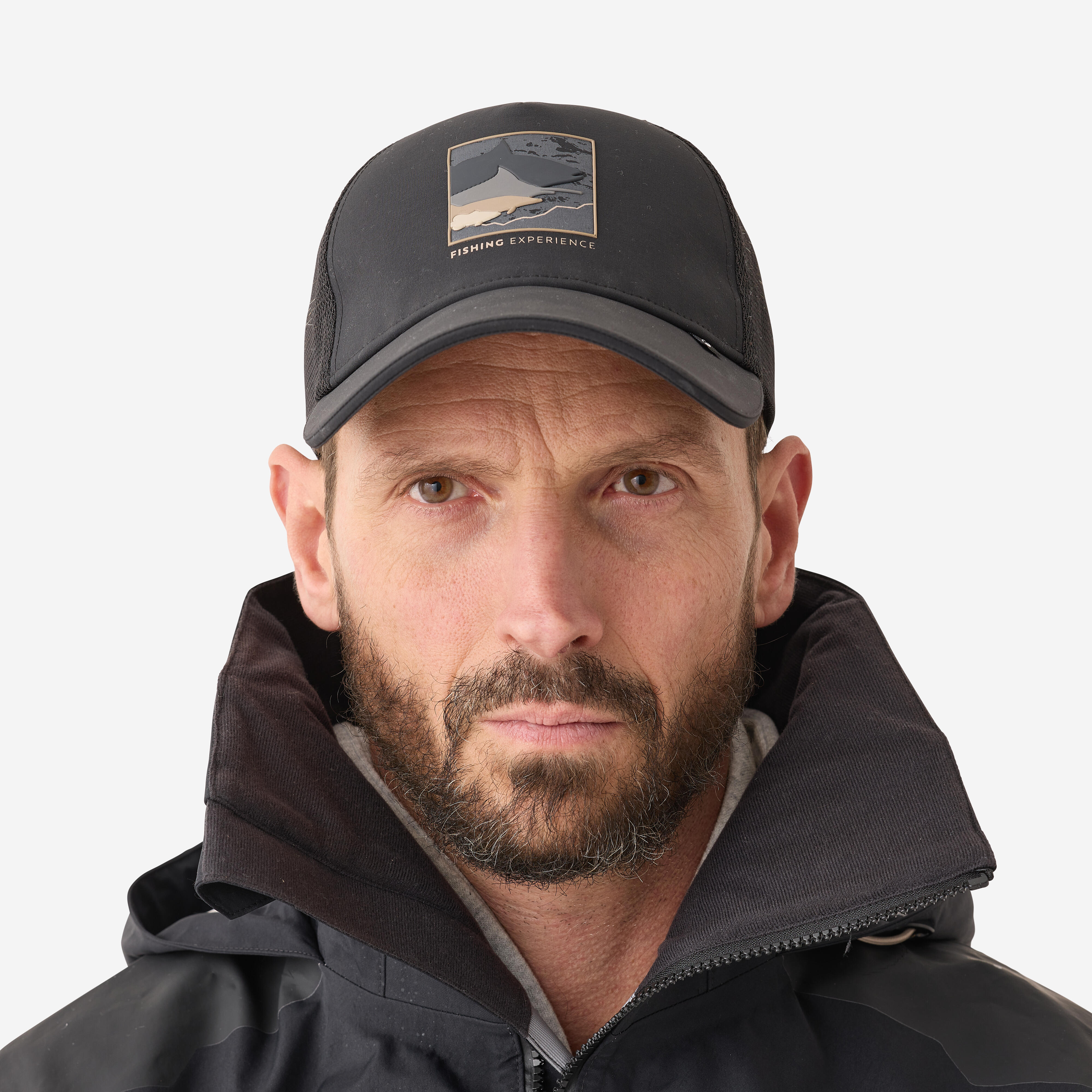 Casquette de pêche imperméable – 900 noir - CAPERLAN
