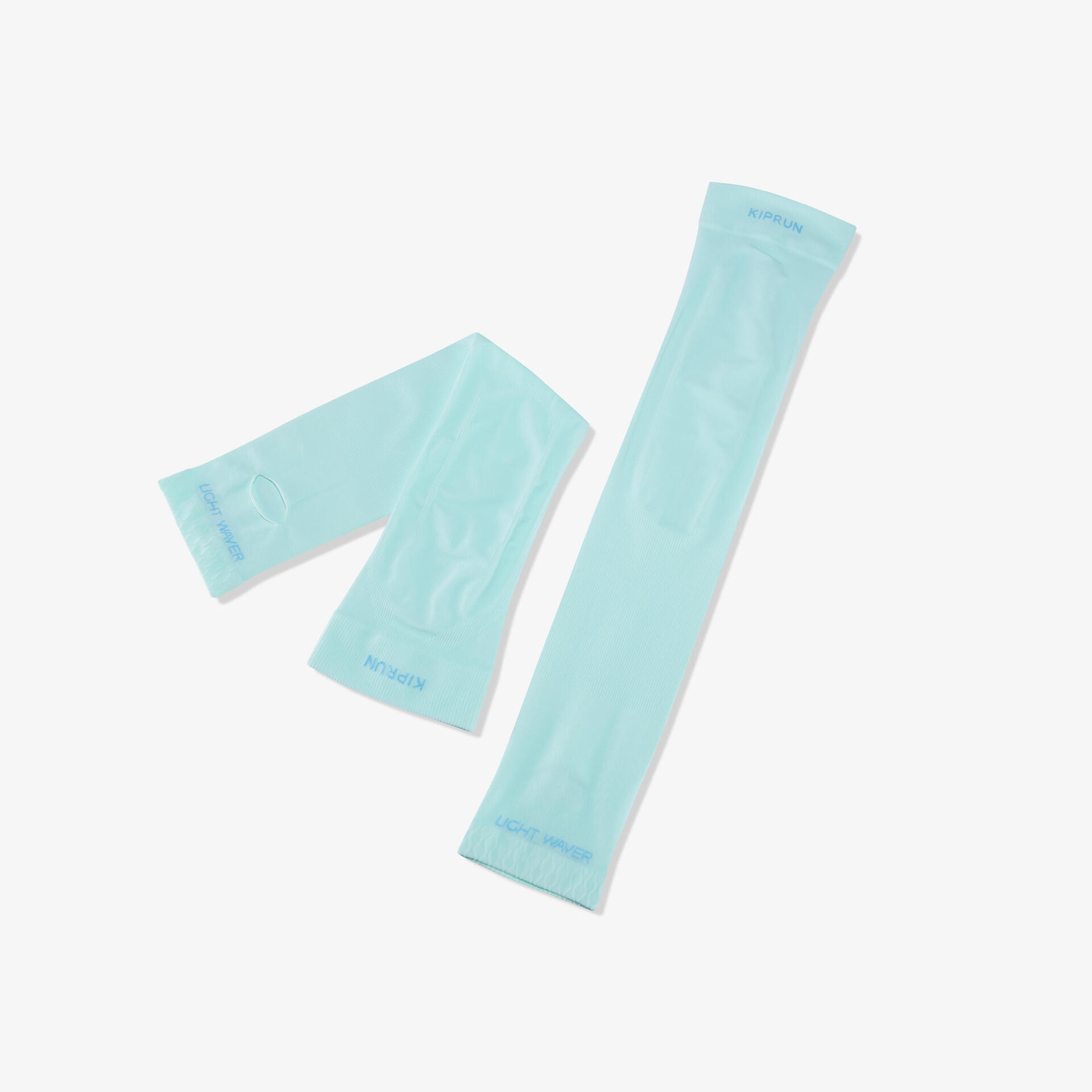 UV arm and hand cover running green blue